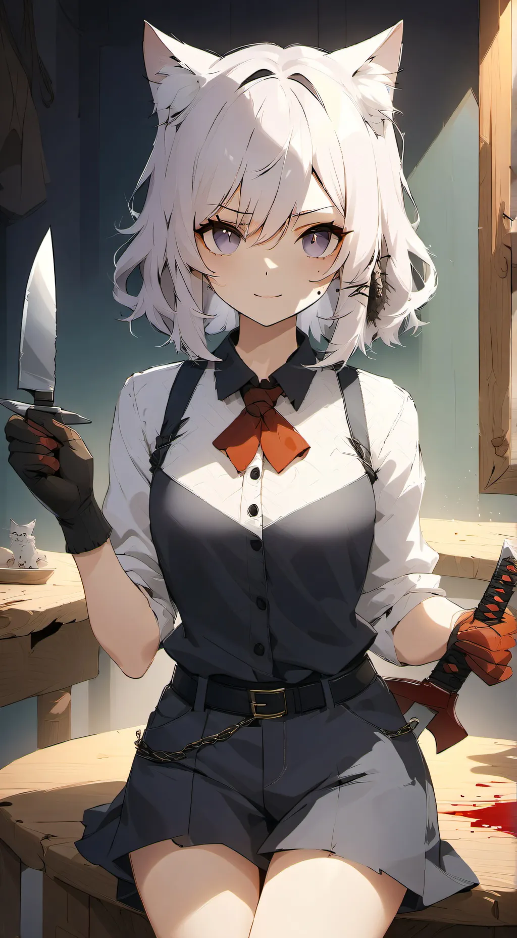 ai character: Cat killer background