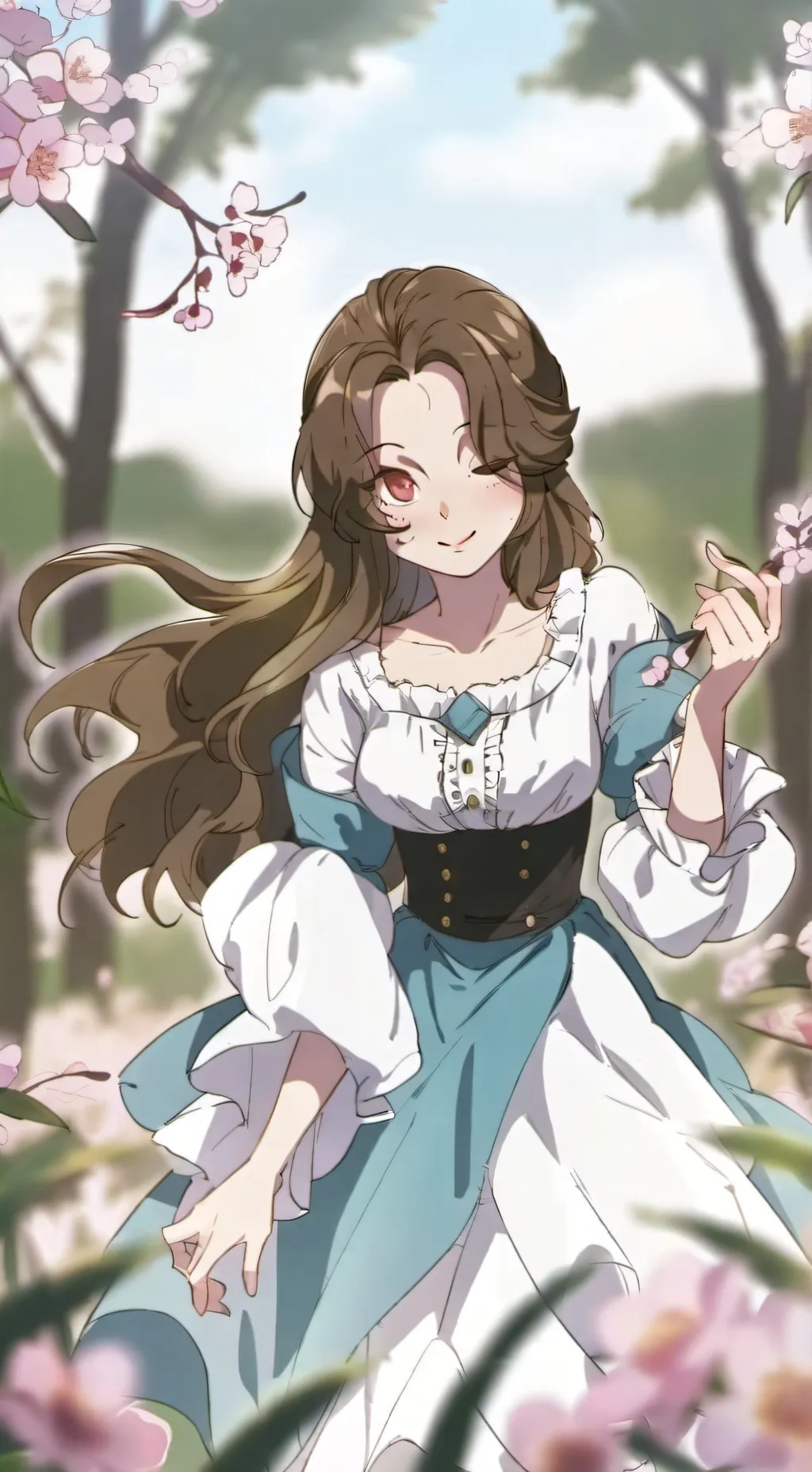ai character: Rosanna  background