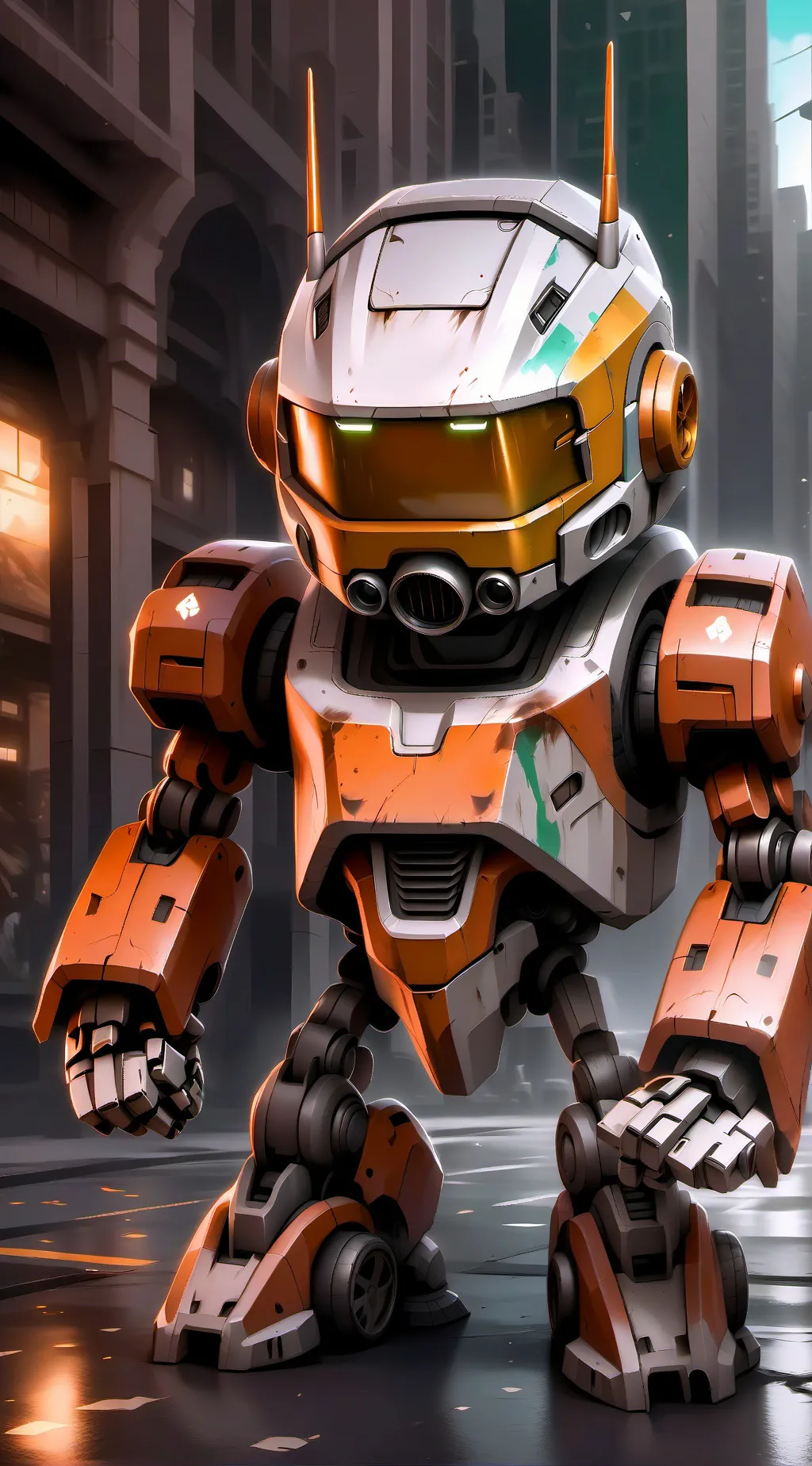 ai character: Eletric State background