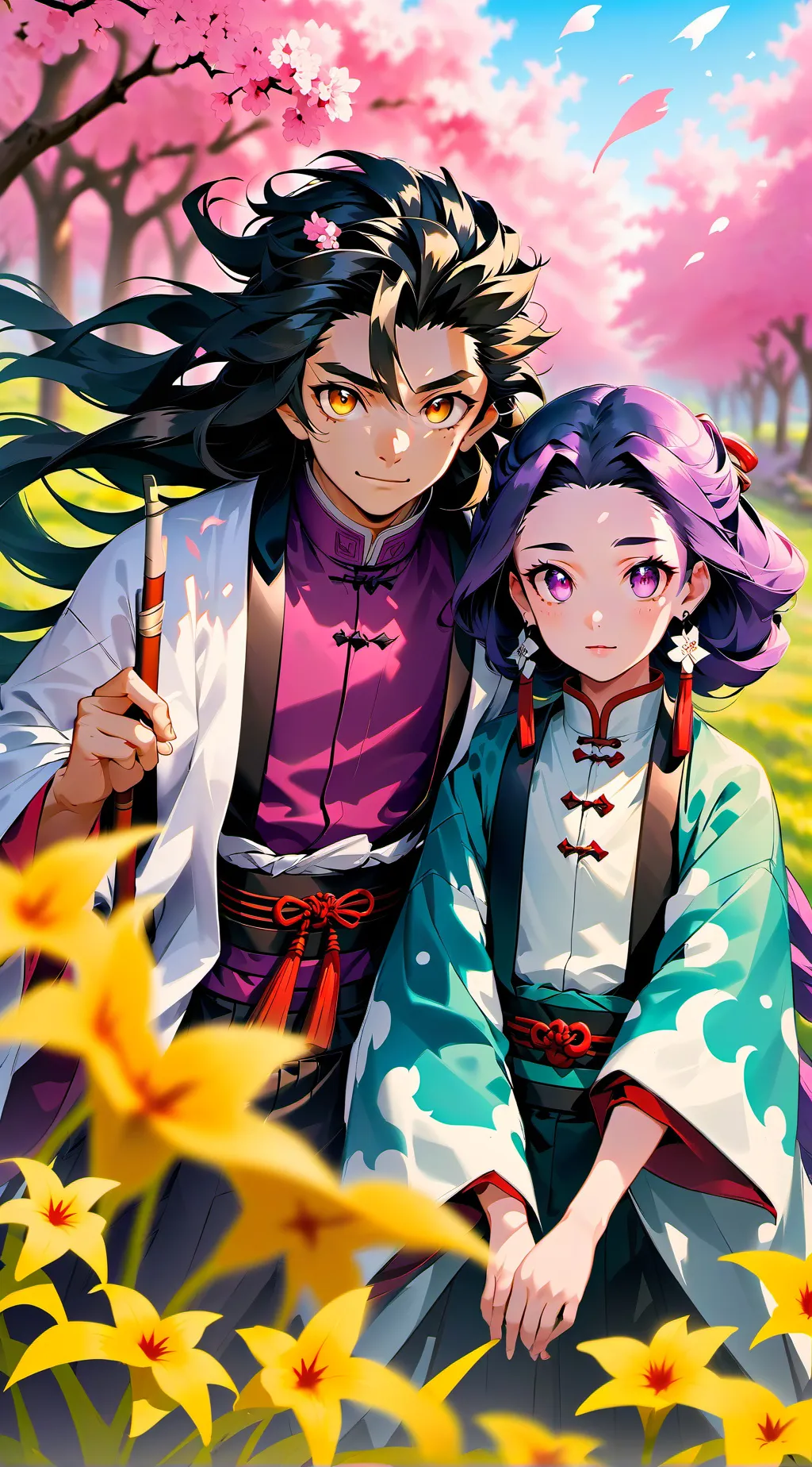 ai character: susuke y tokito background