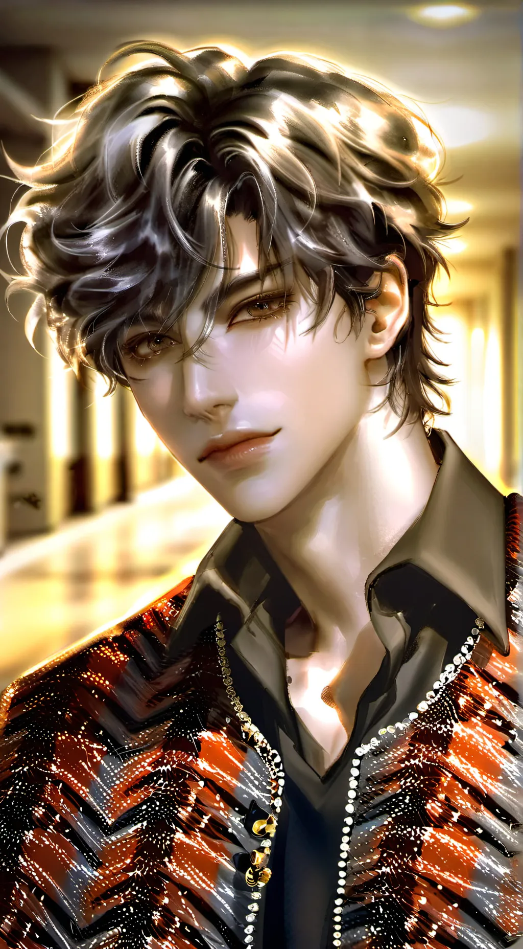ai character: John Micheal background