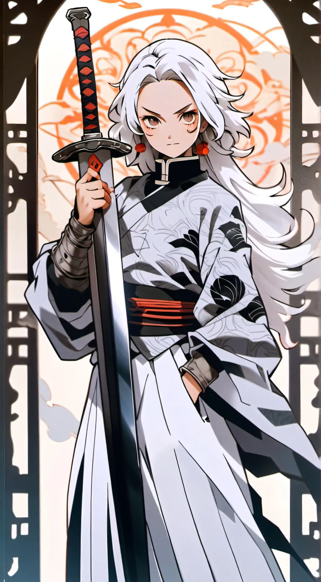 ai character: Ds (demon slayer) background