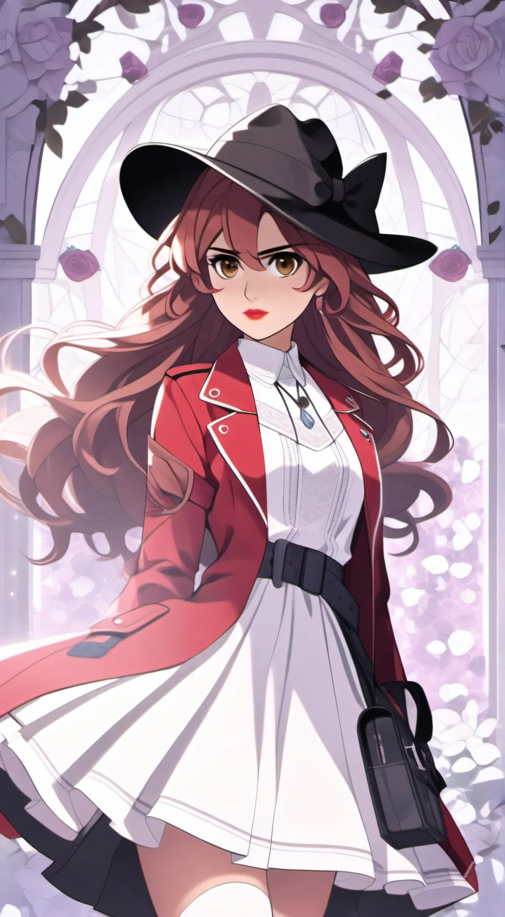 ai character: |💎carmen sandiago💎 background