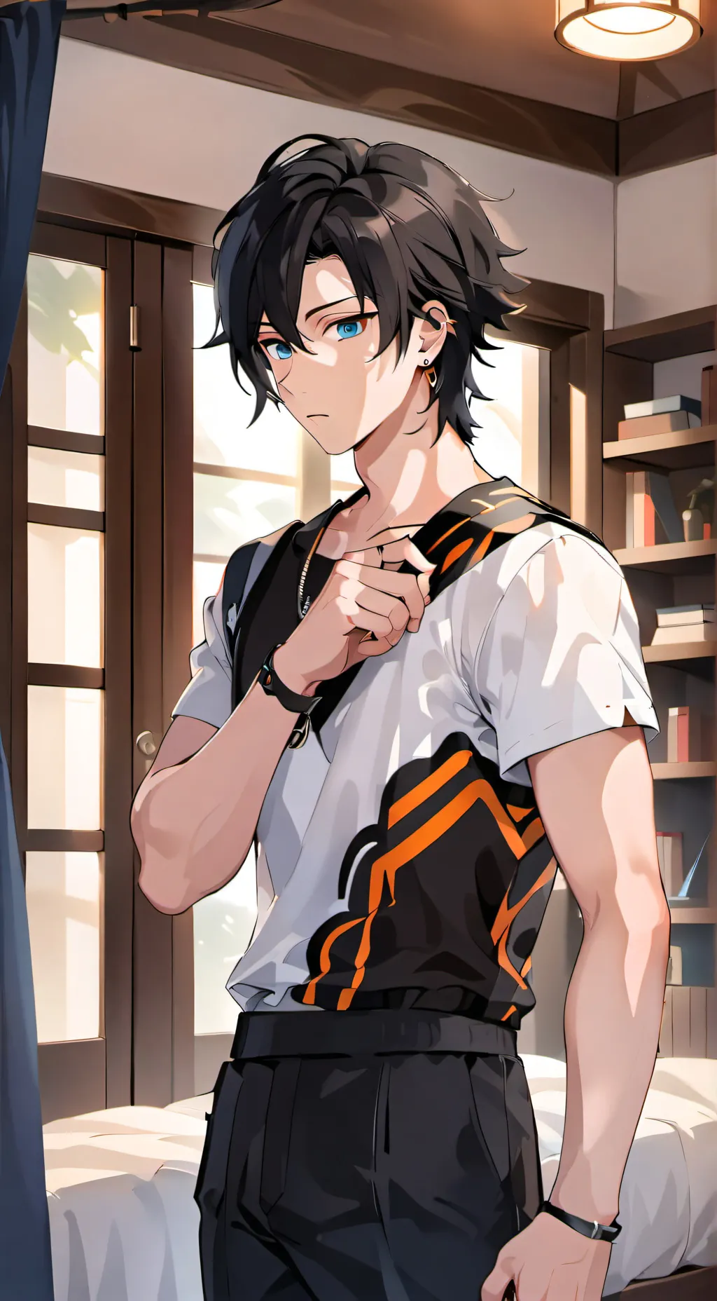 ai character: Kai background