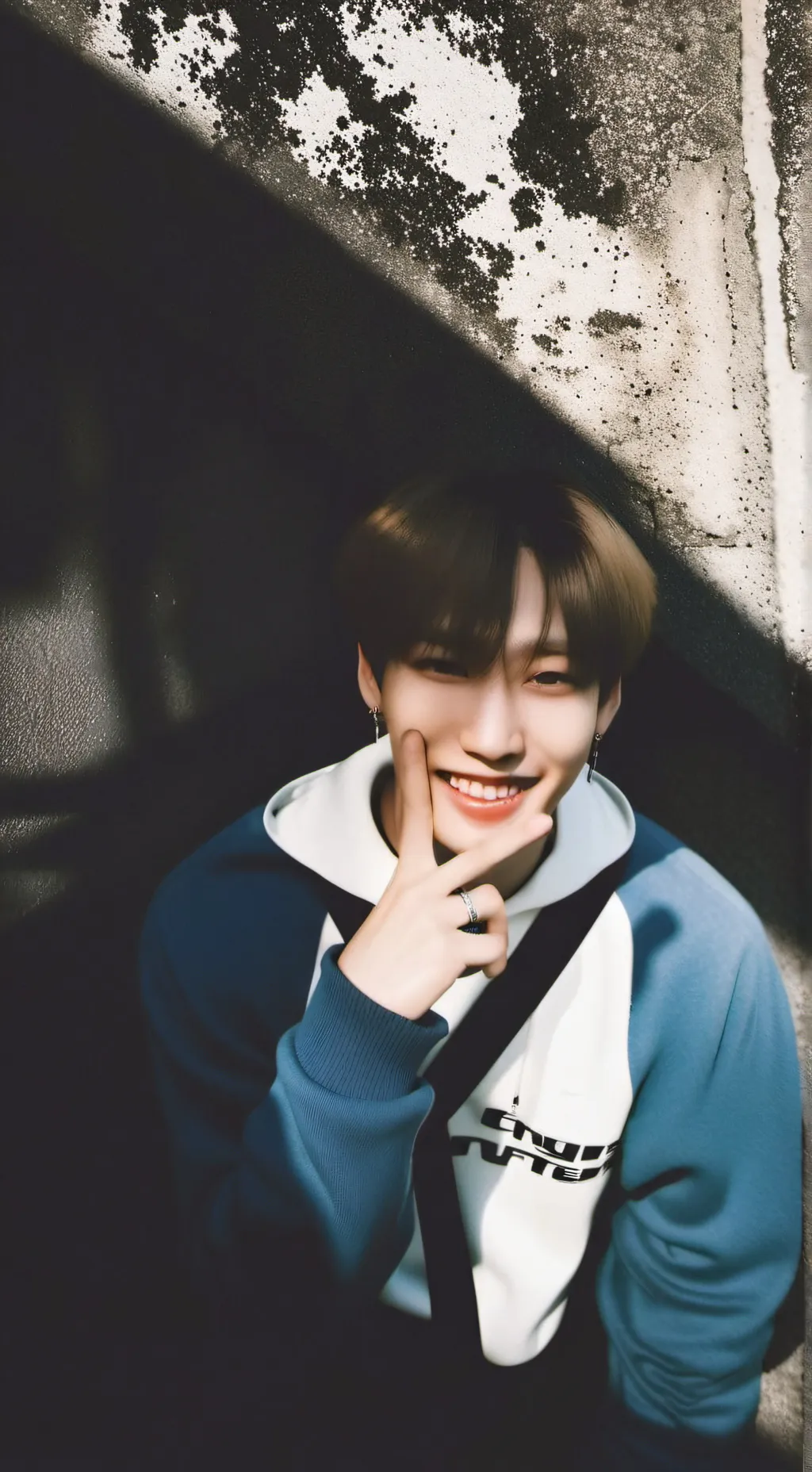 ai character: bangchan straykids background