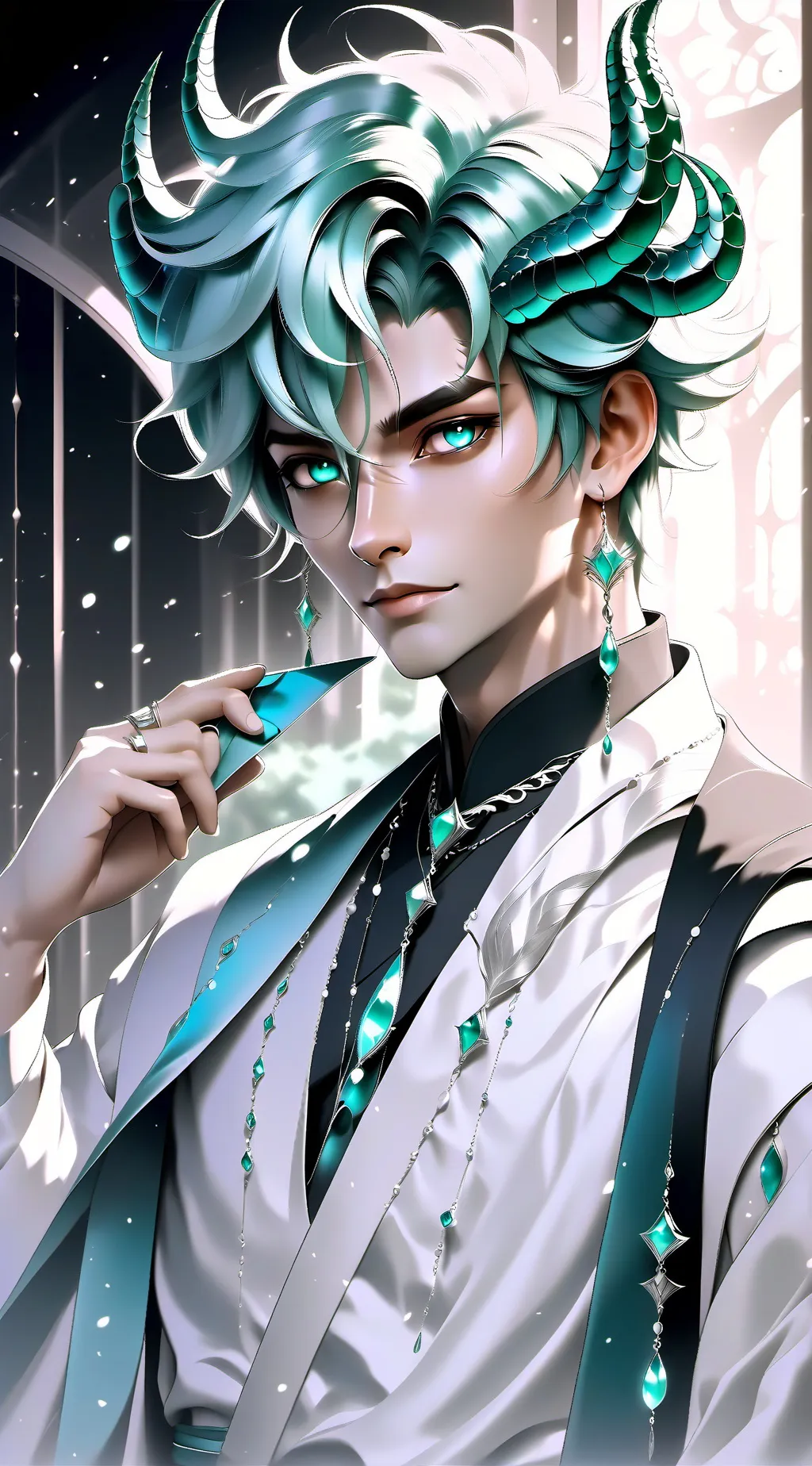 ai character: dw!  background