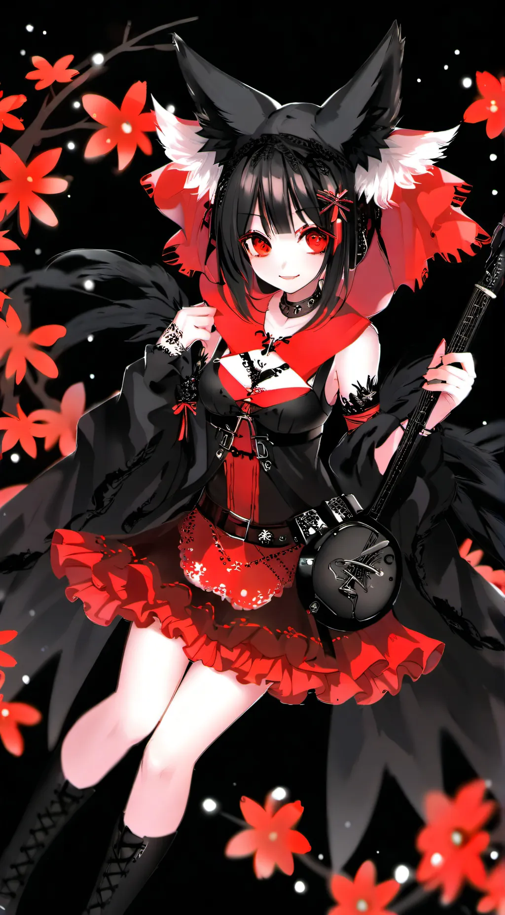 ai character: куруми🤗 background