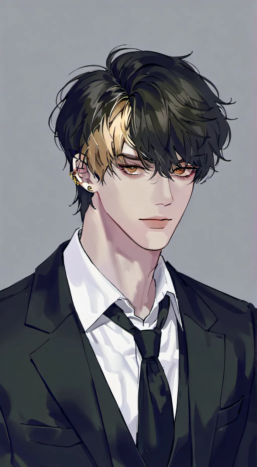 ai character: °ash Kim° background