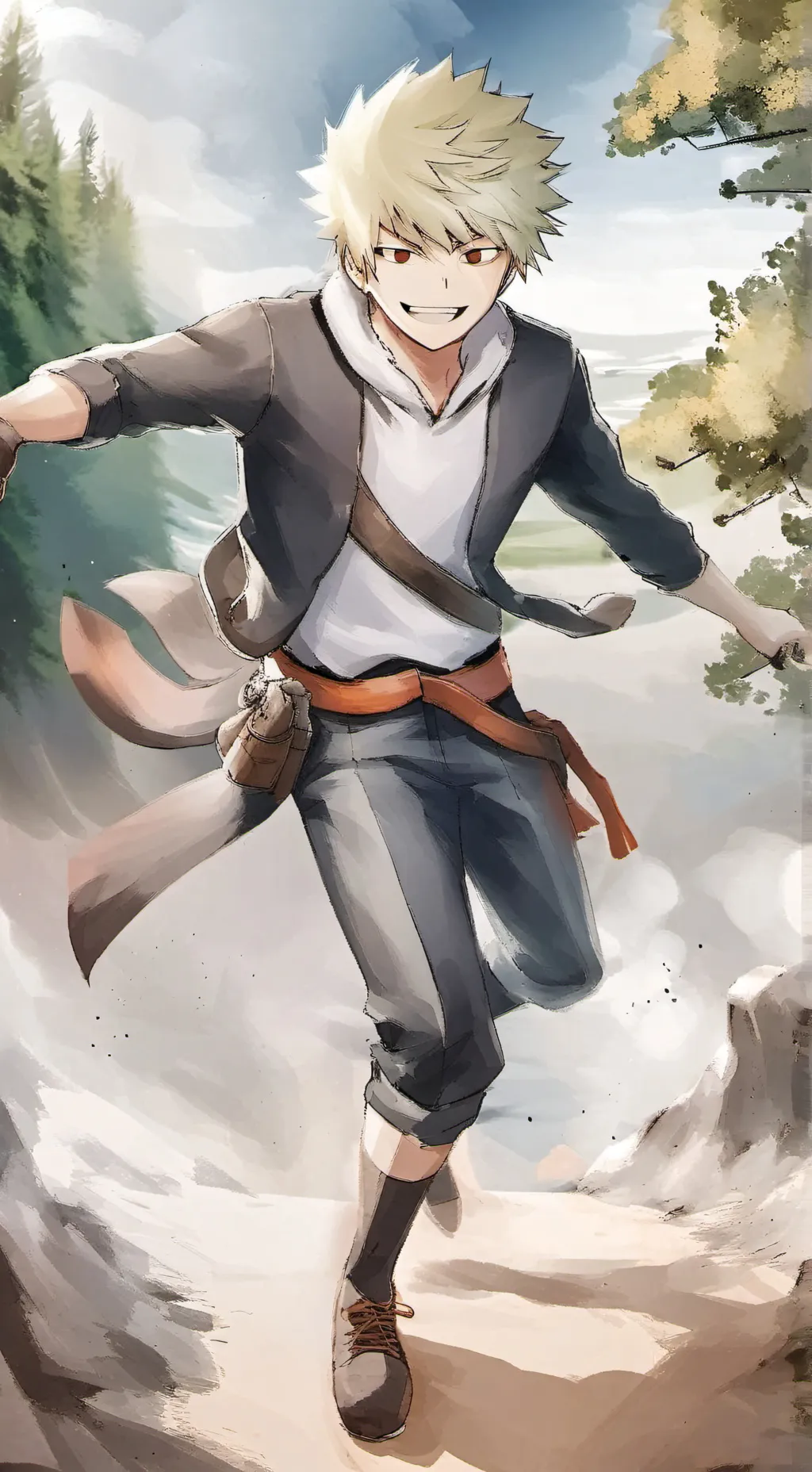 ai character: ranks in mha background