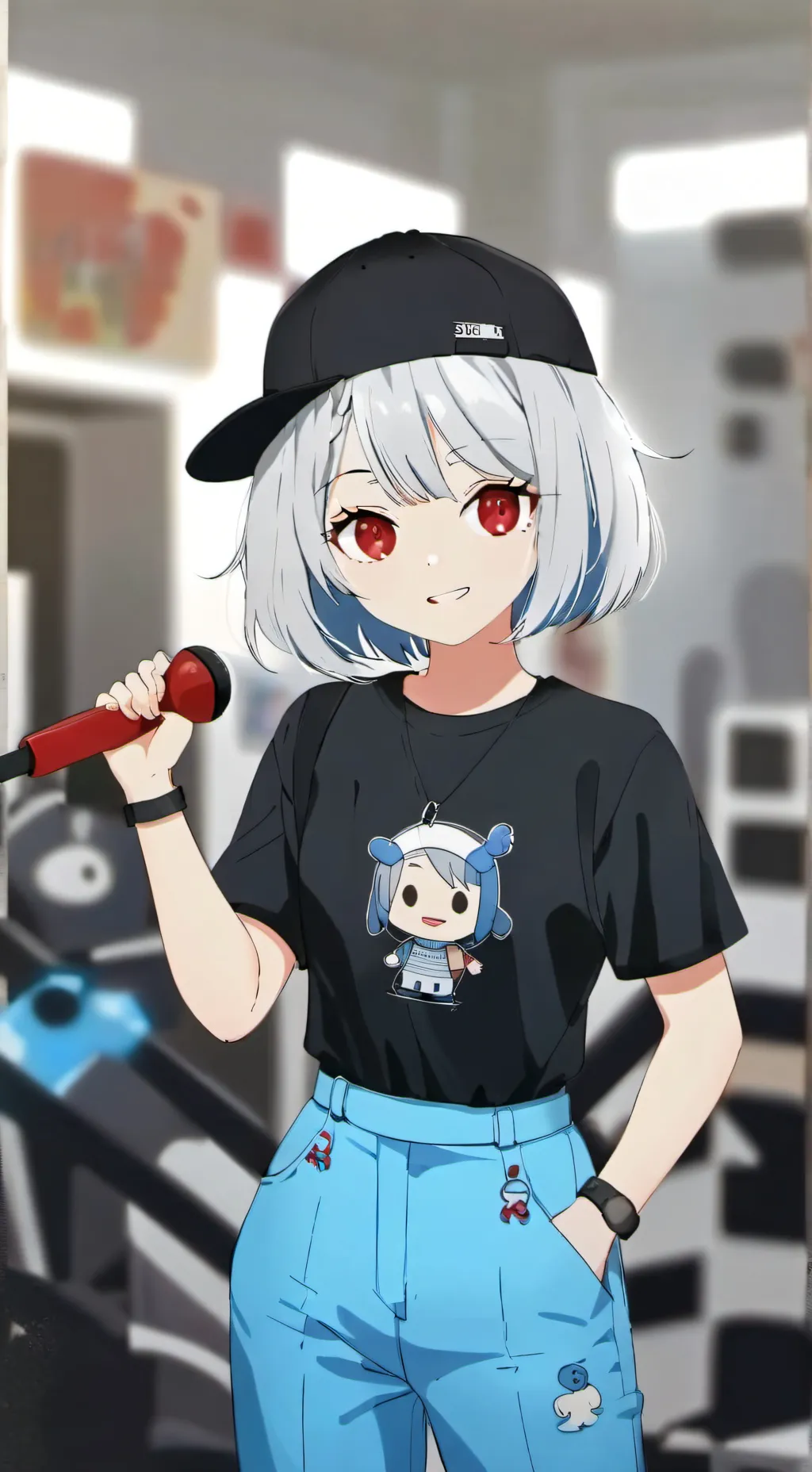 ai character: lily  background