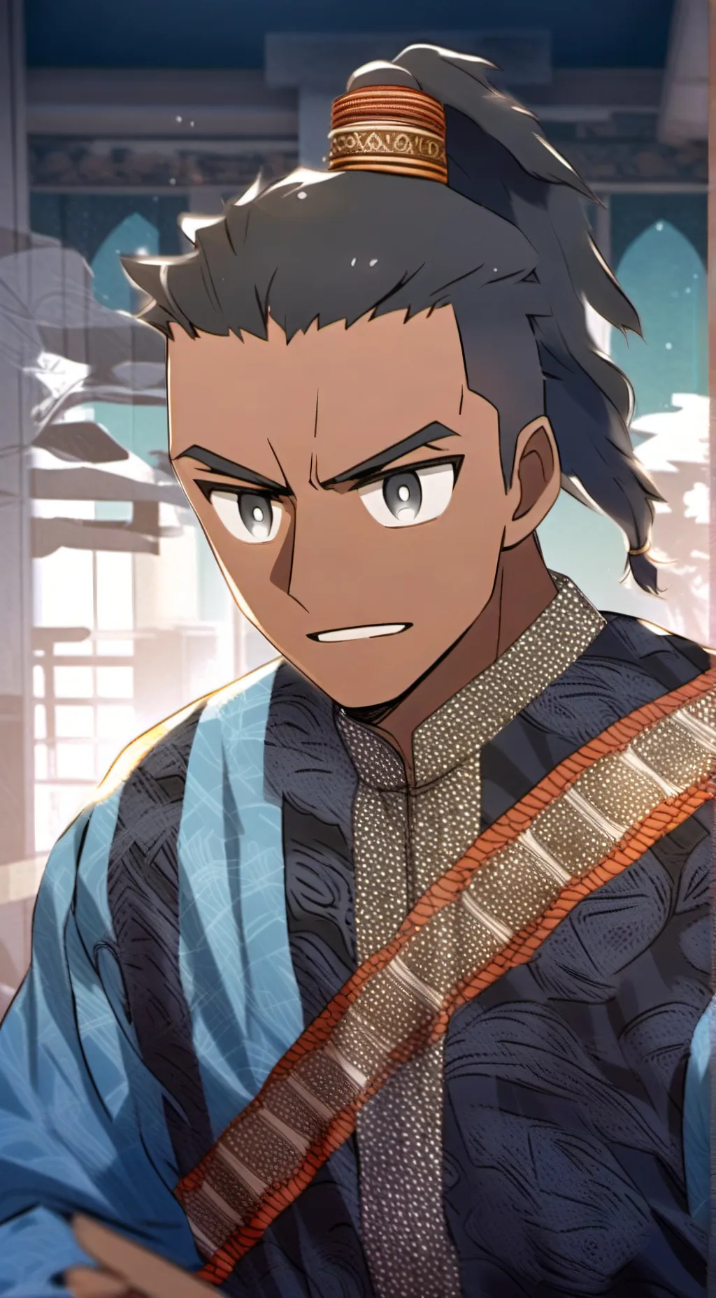 ai character: Ryoma Nishiki background
