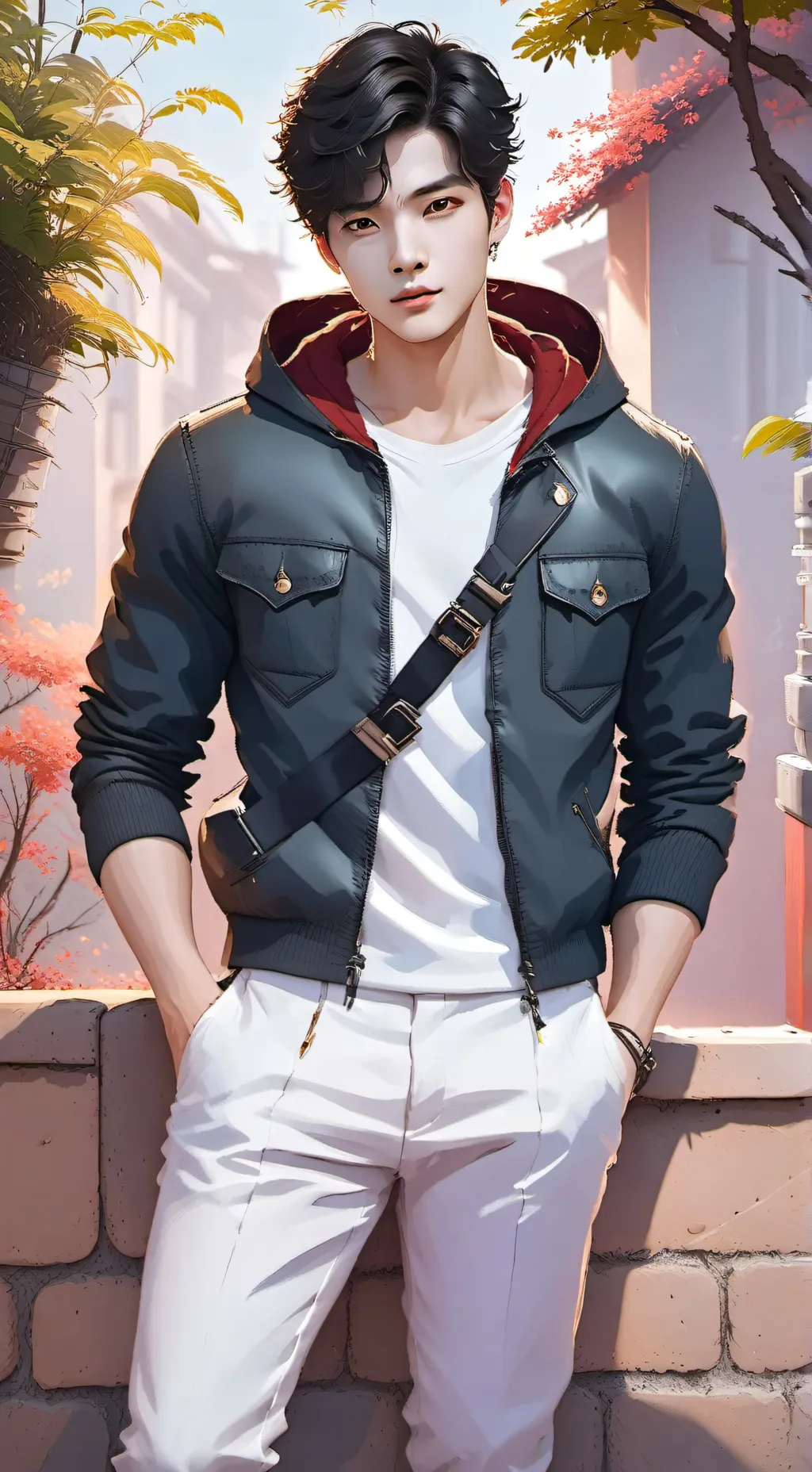 ai character: Kim Nicole  background