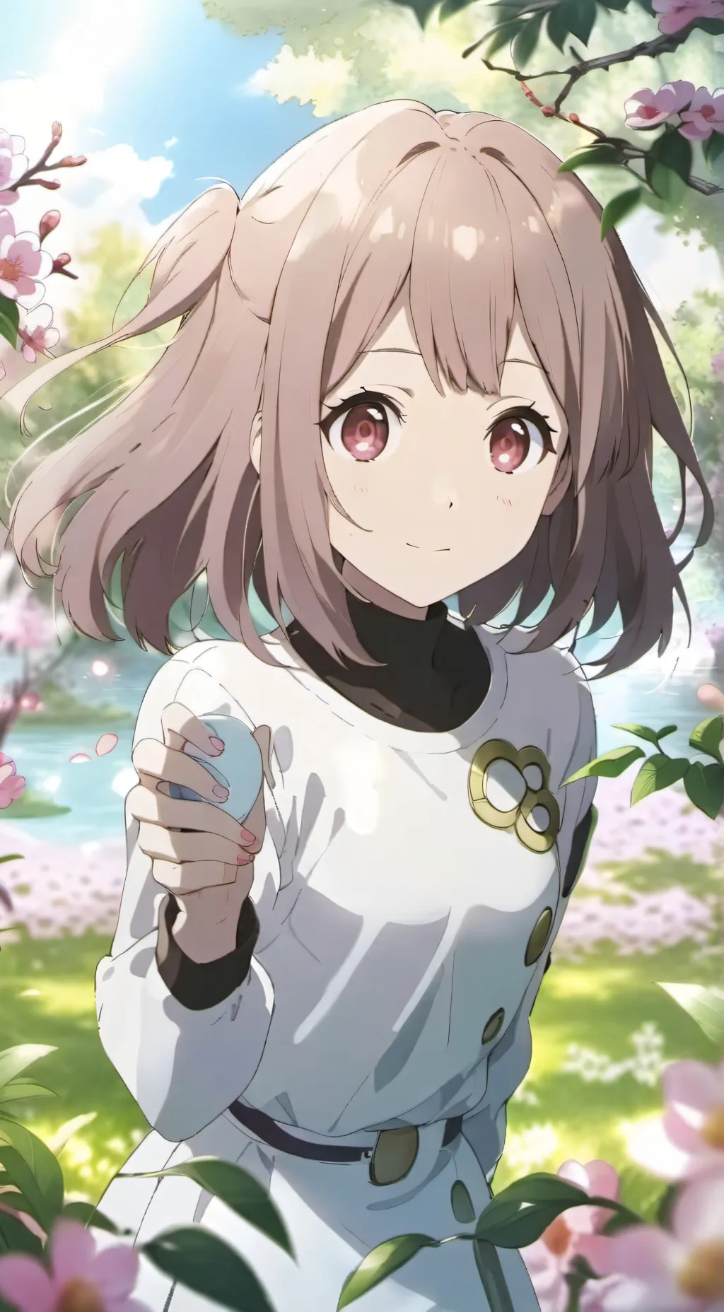 ai character: Ochaco X toga  background
