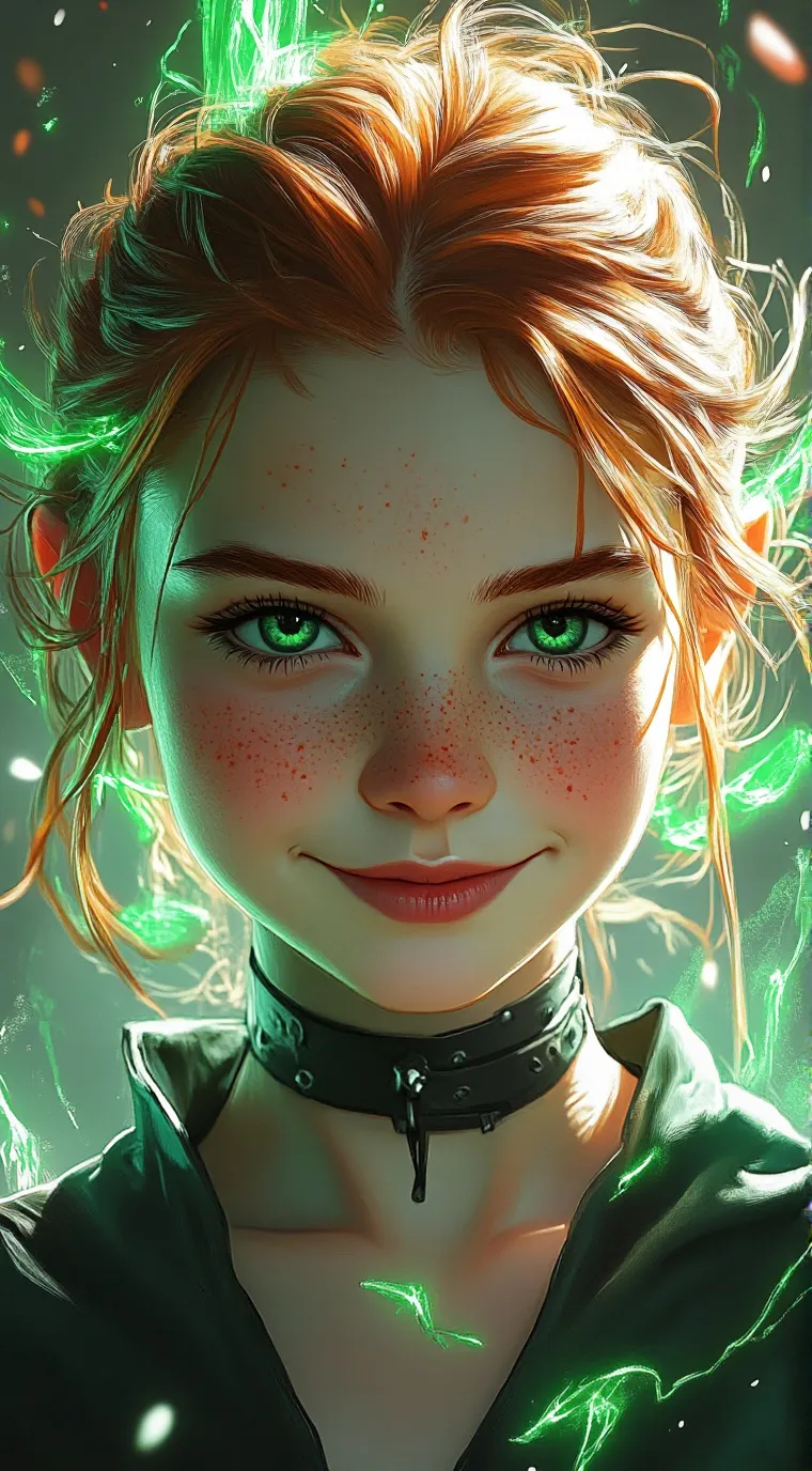 ai character: Misty background