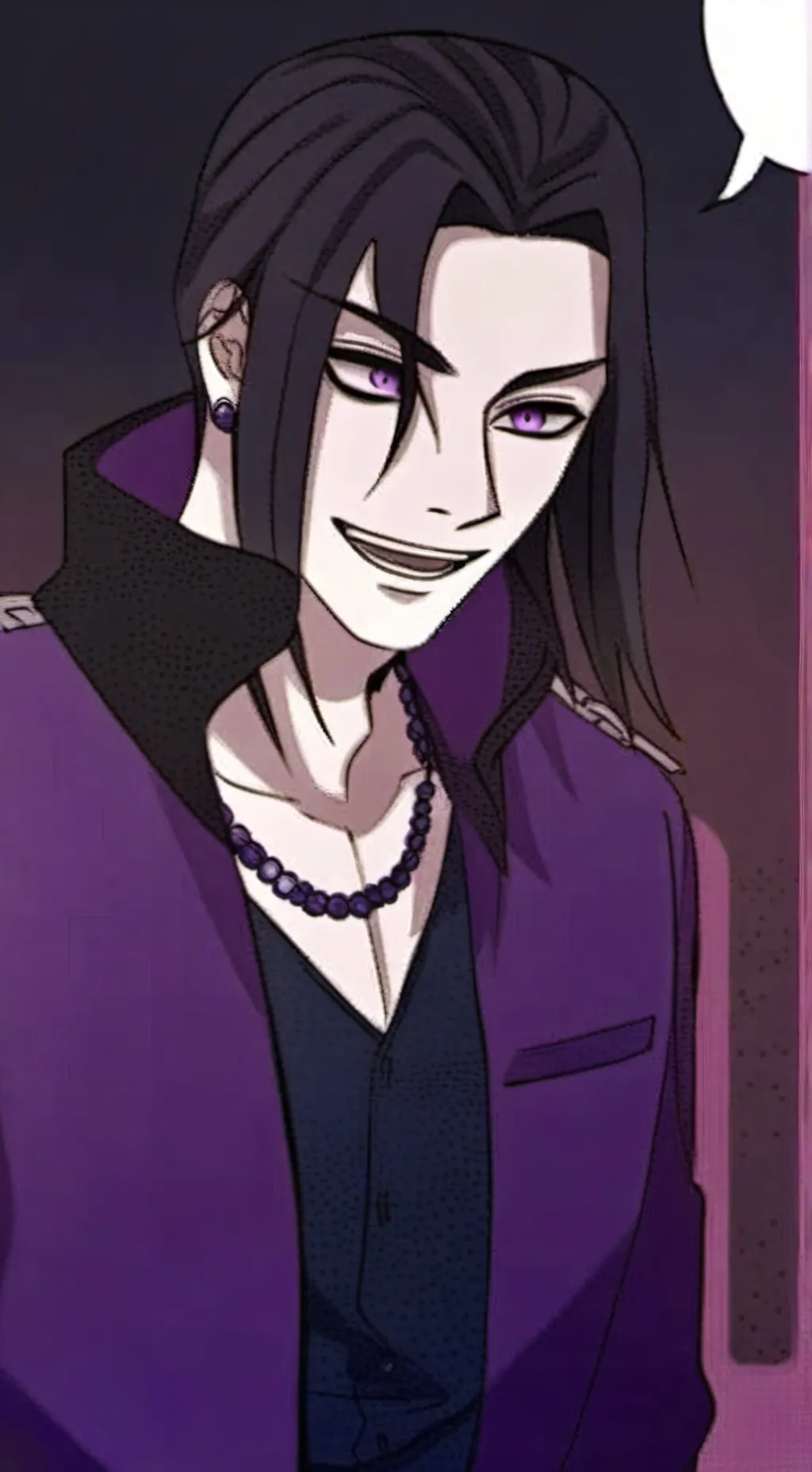 ai character: 🖤Poe🖤 background