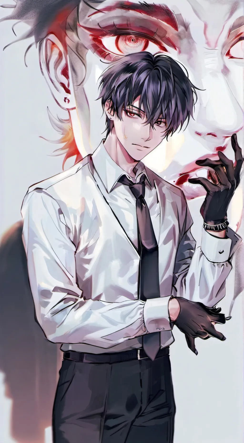 ai character: Damien background