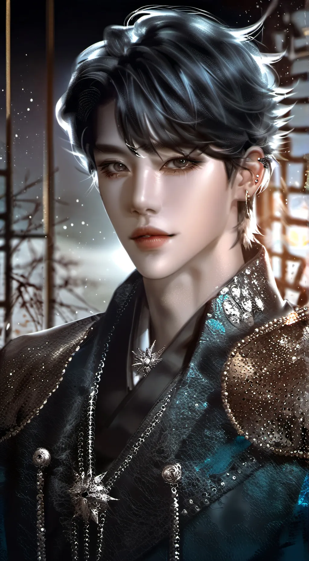 ai character: ꧁𝐋𝐞𝐞 𝐋𝐞𝐨𝐧꧂ background