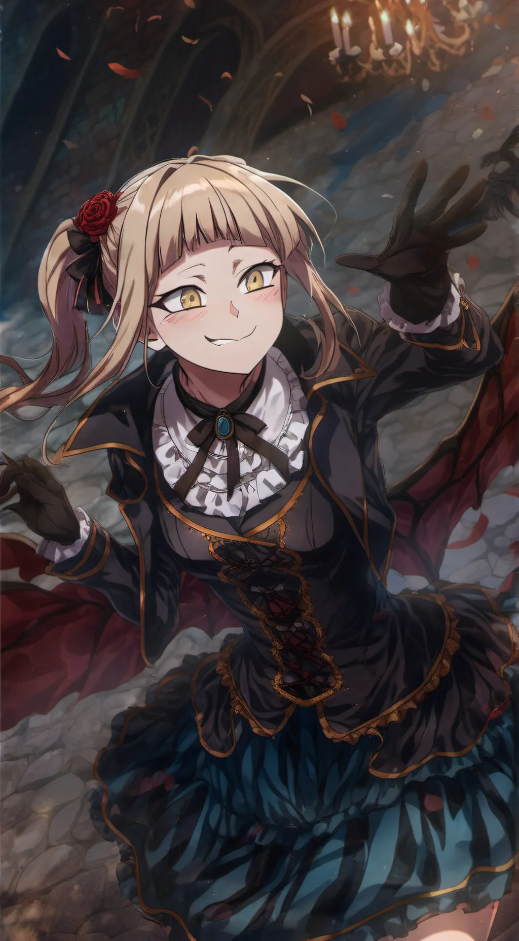 ai character: Toga Himiko Fr background