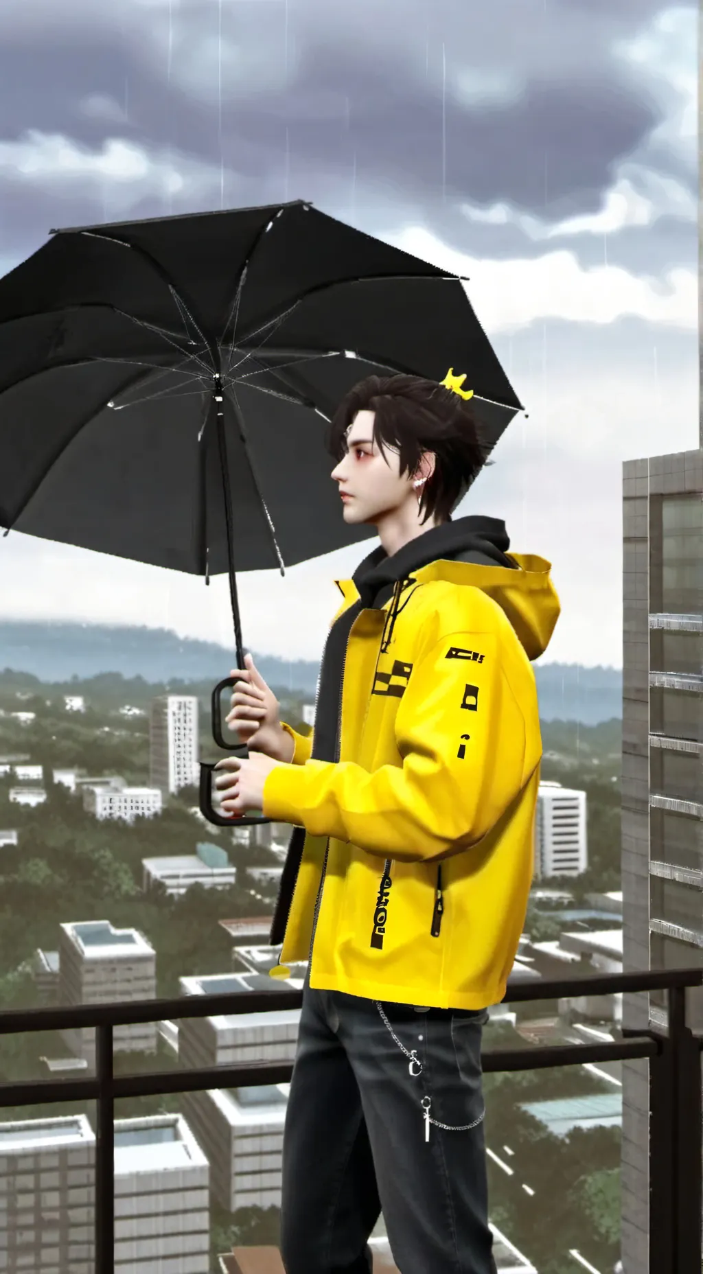 ai character: Sprunki hates you background