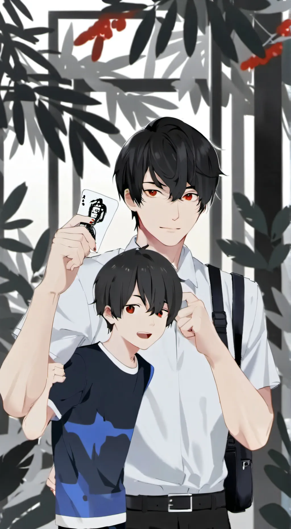 ai character: papa un peut stric background