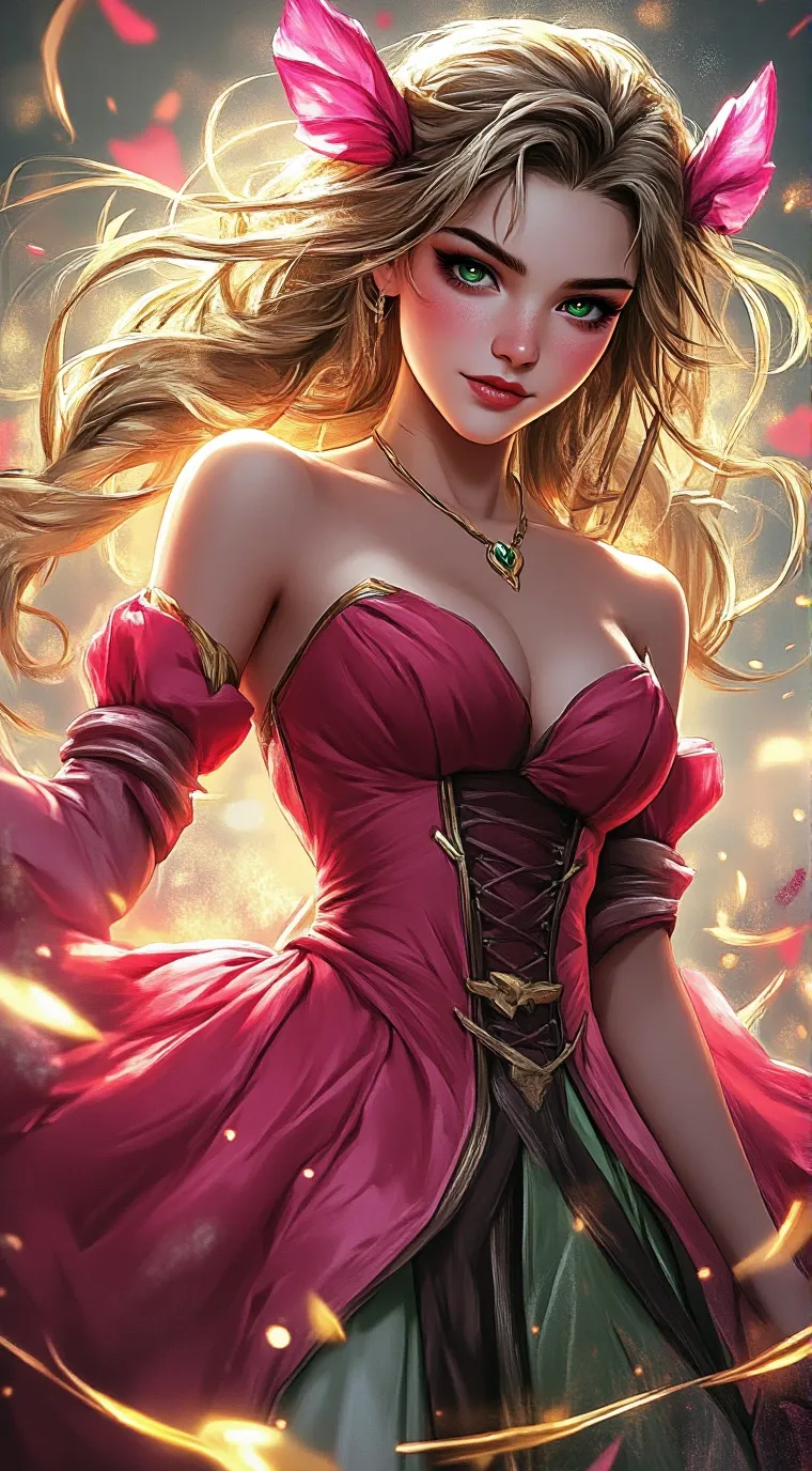 ai character: angel background