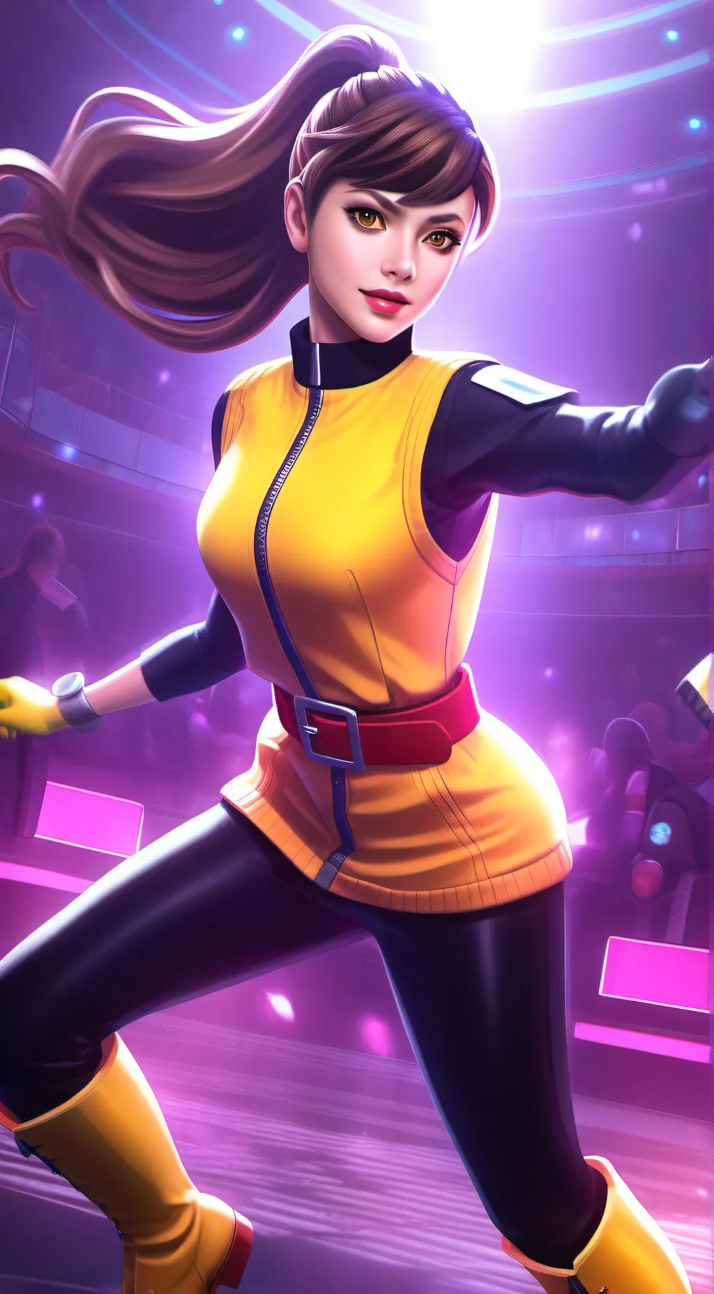 ai character: Kitty Pryde background