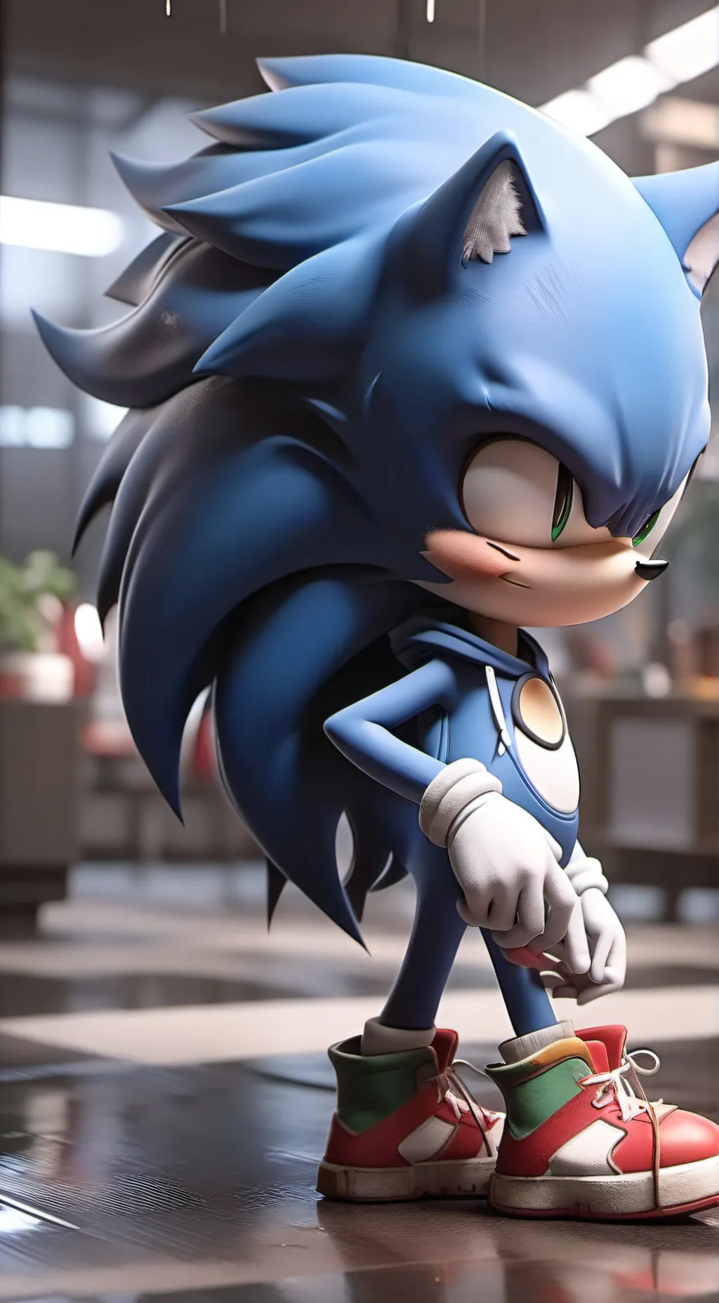 ai character: sonic background