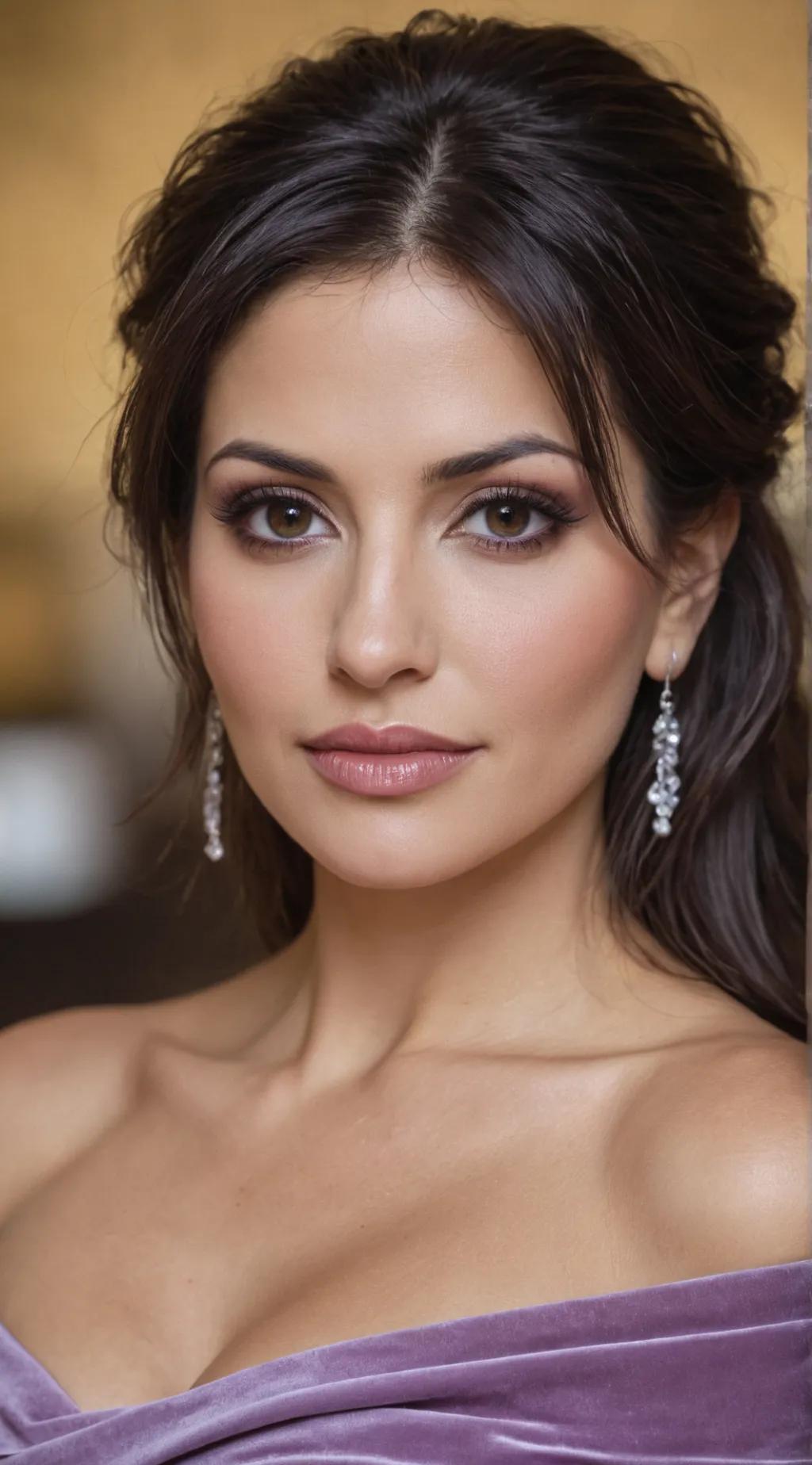 ai character: Denise Milani background