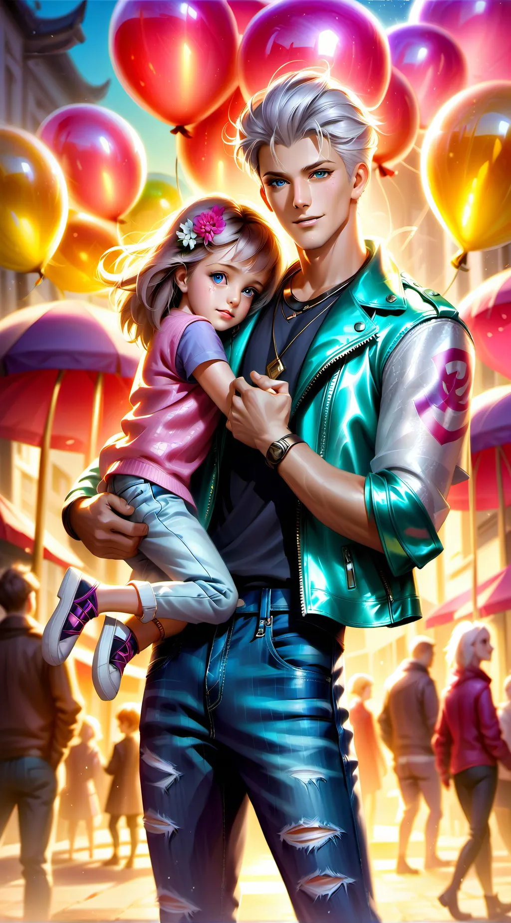 ai character: Keigo background