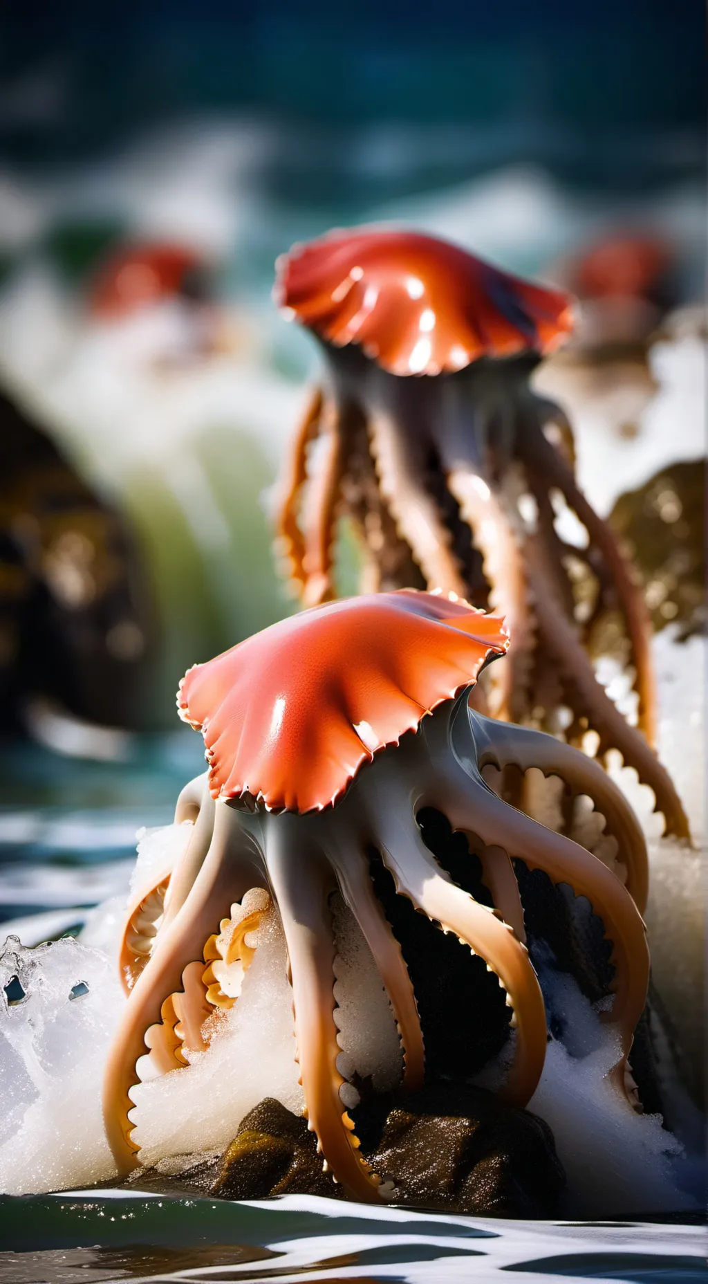 ai character: shell squids background