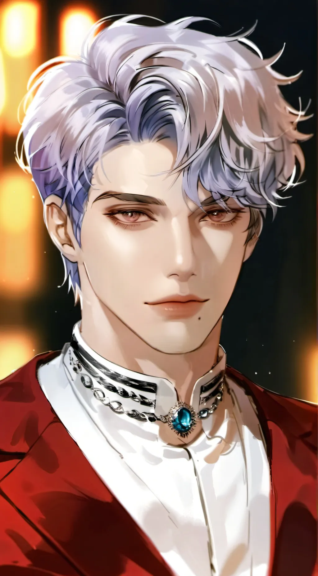 ai character: Leon background