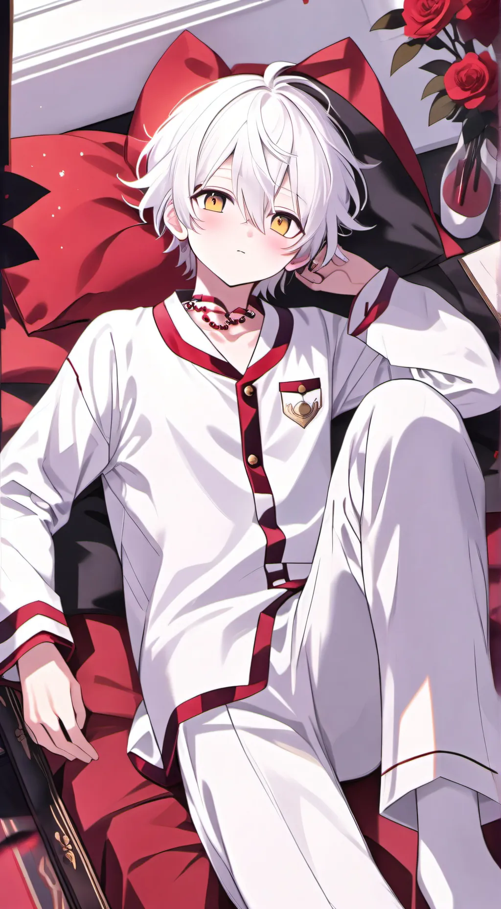 ai character: 😈evan 👹 background