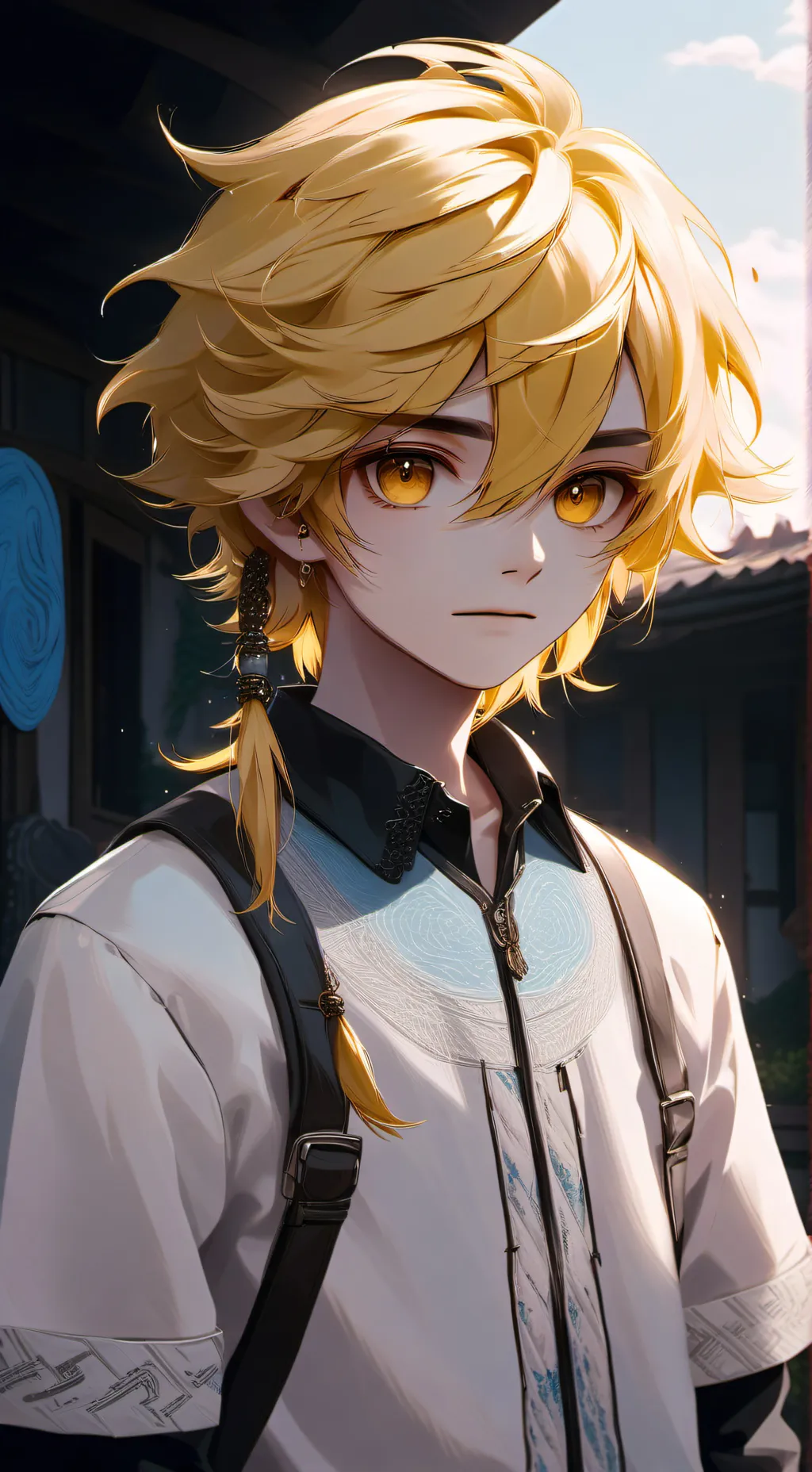 ai character: Pure vanilla  background