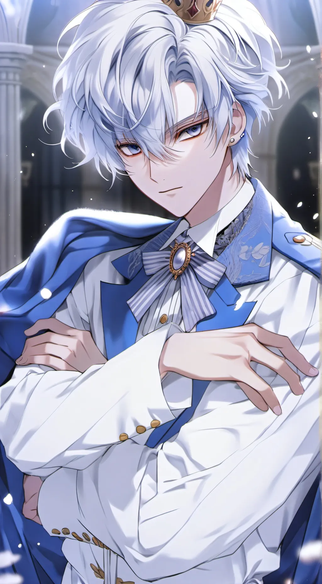 ai character: Prince Theo  background