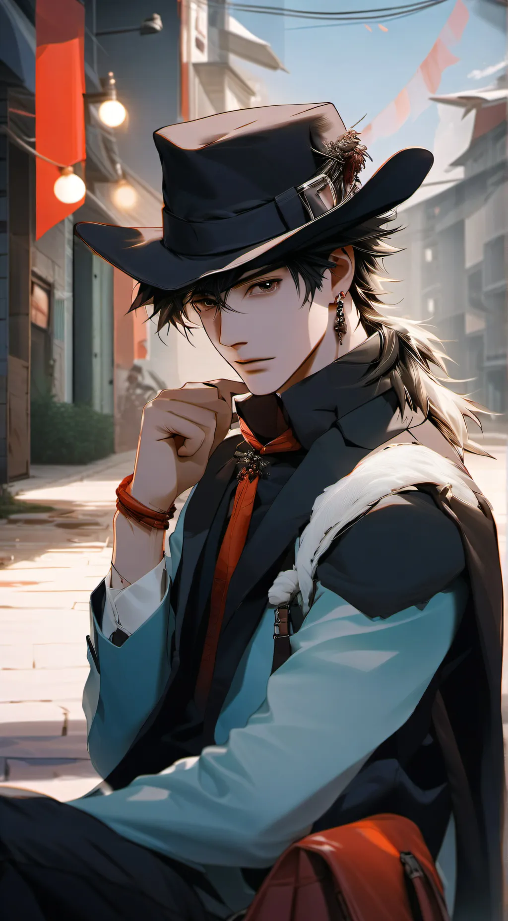 ai character: Outlaw  background