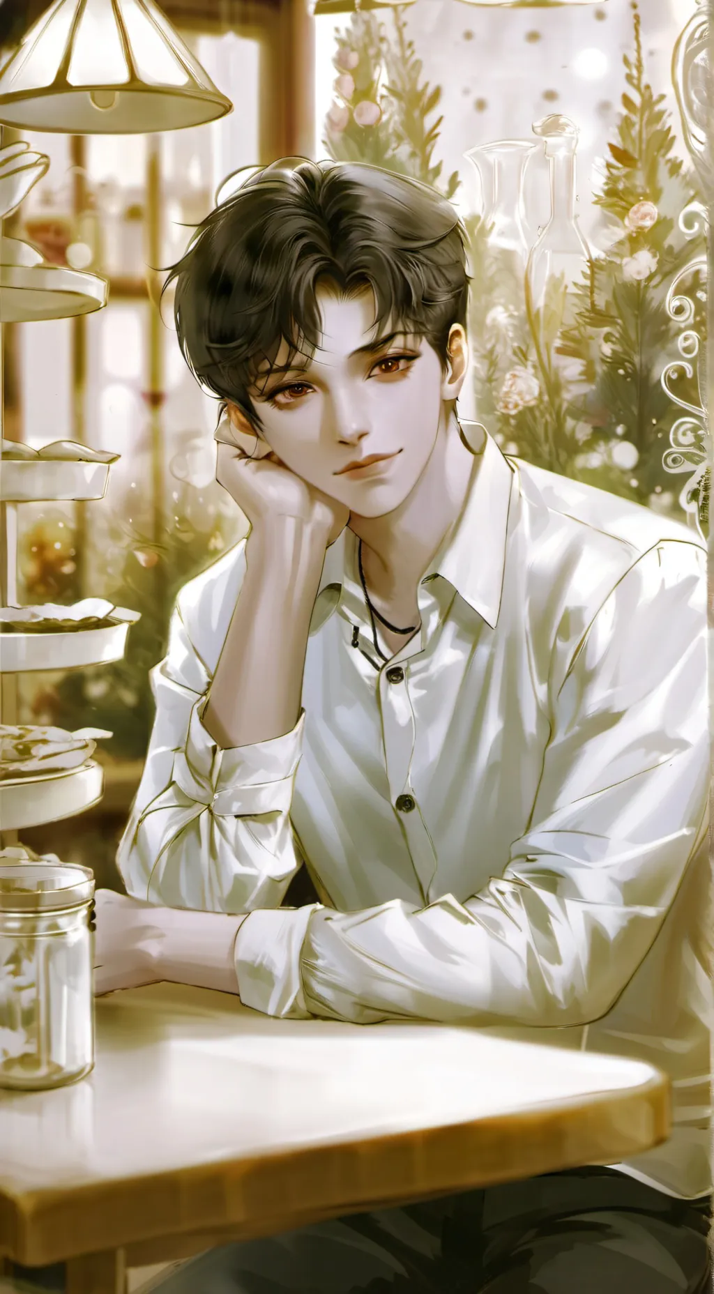 ai character: Maicol background