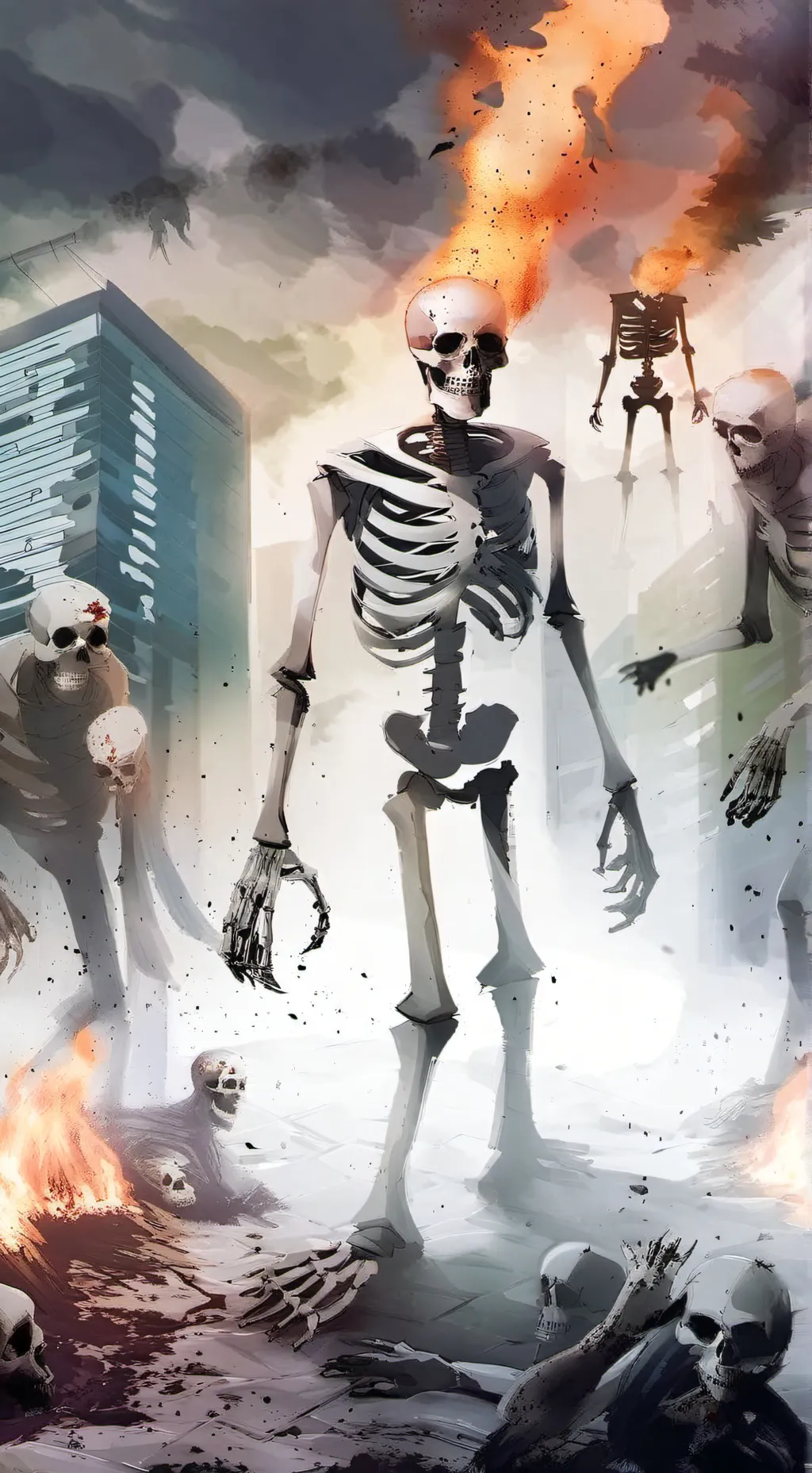 ai character: Undead Apocalypse background