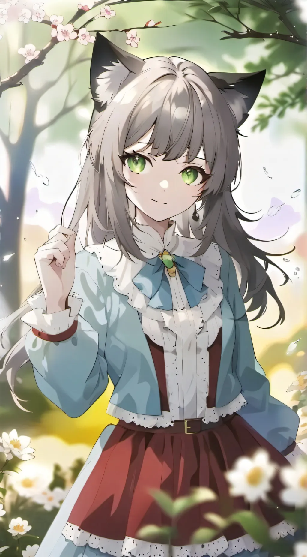 ai character: Lulu  background
