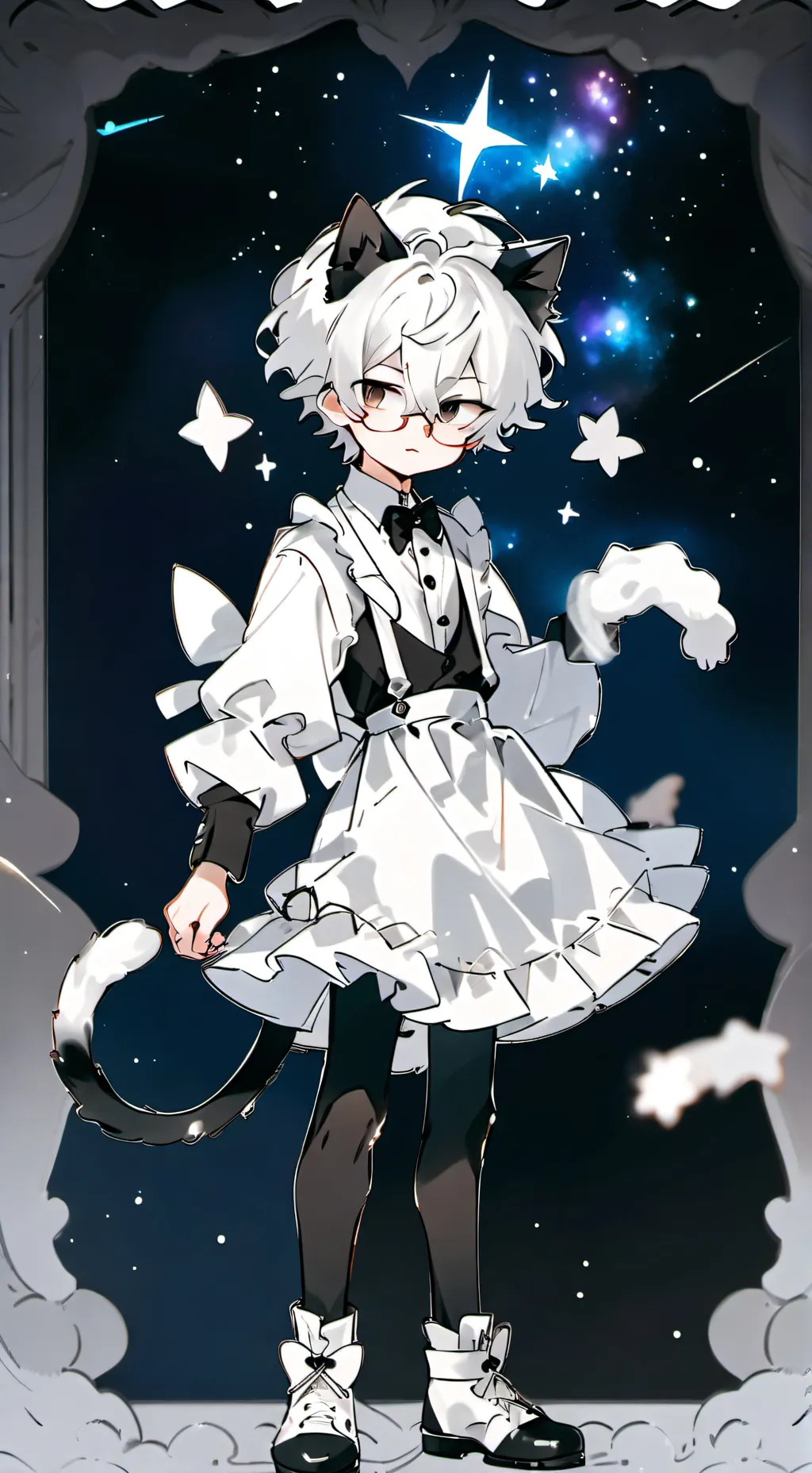 ai character: Candy background