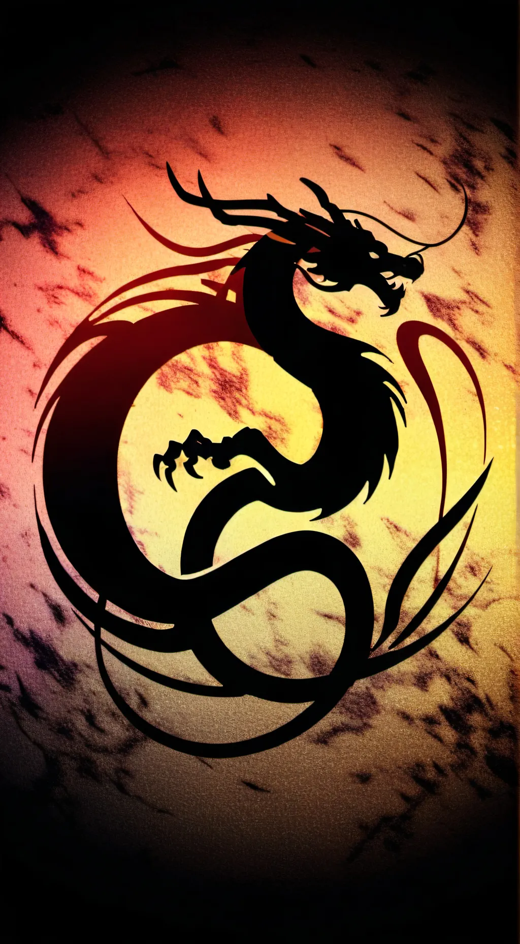 ai character: Dragon background