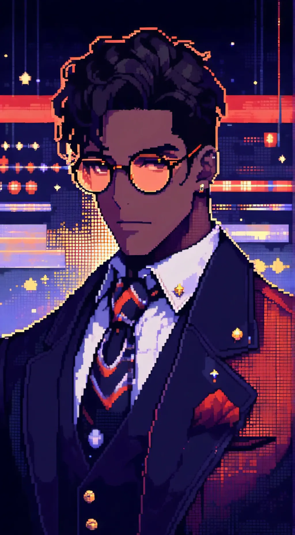 ai character: Damien reeds background