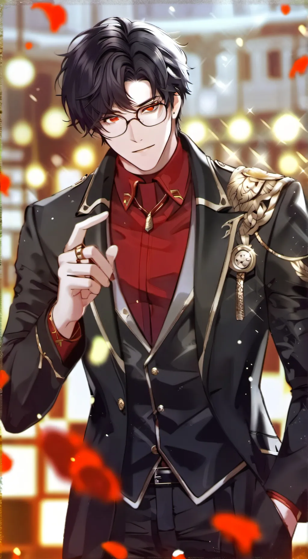 ai character: Michael  background