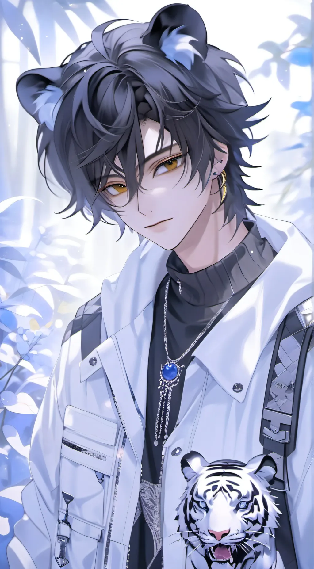 ai character: 🐯Andrew🐯 background