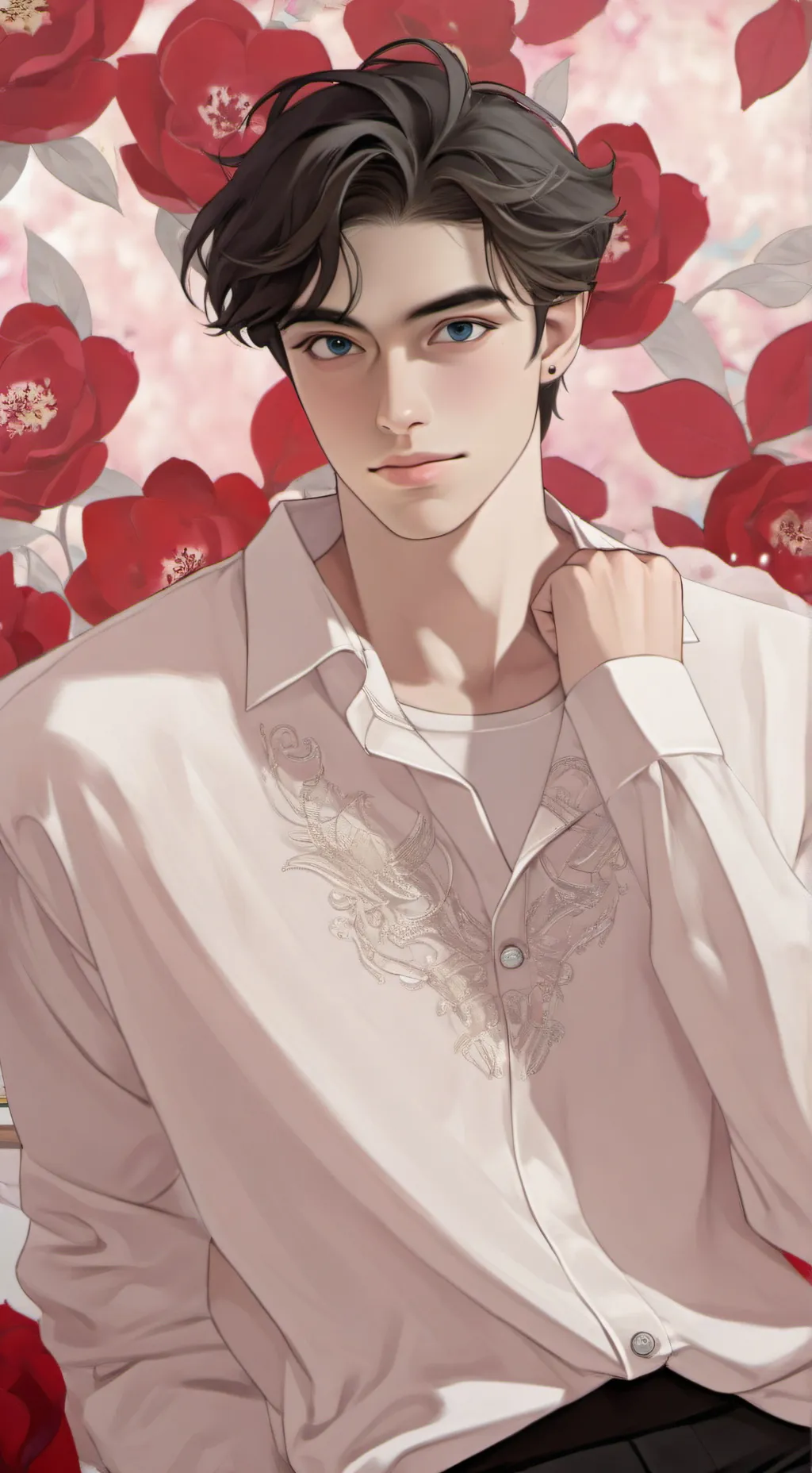 ai character: Jake winter background