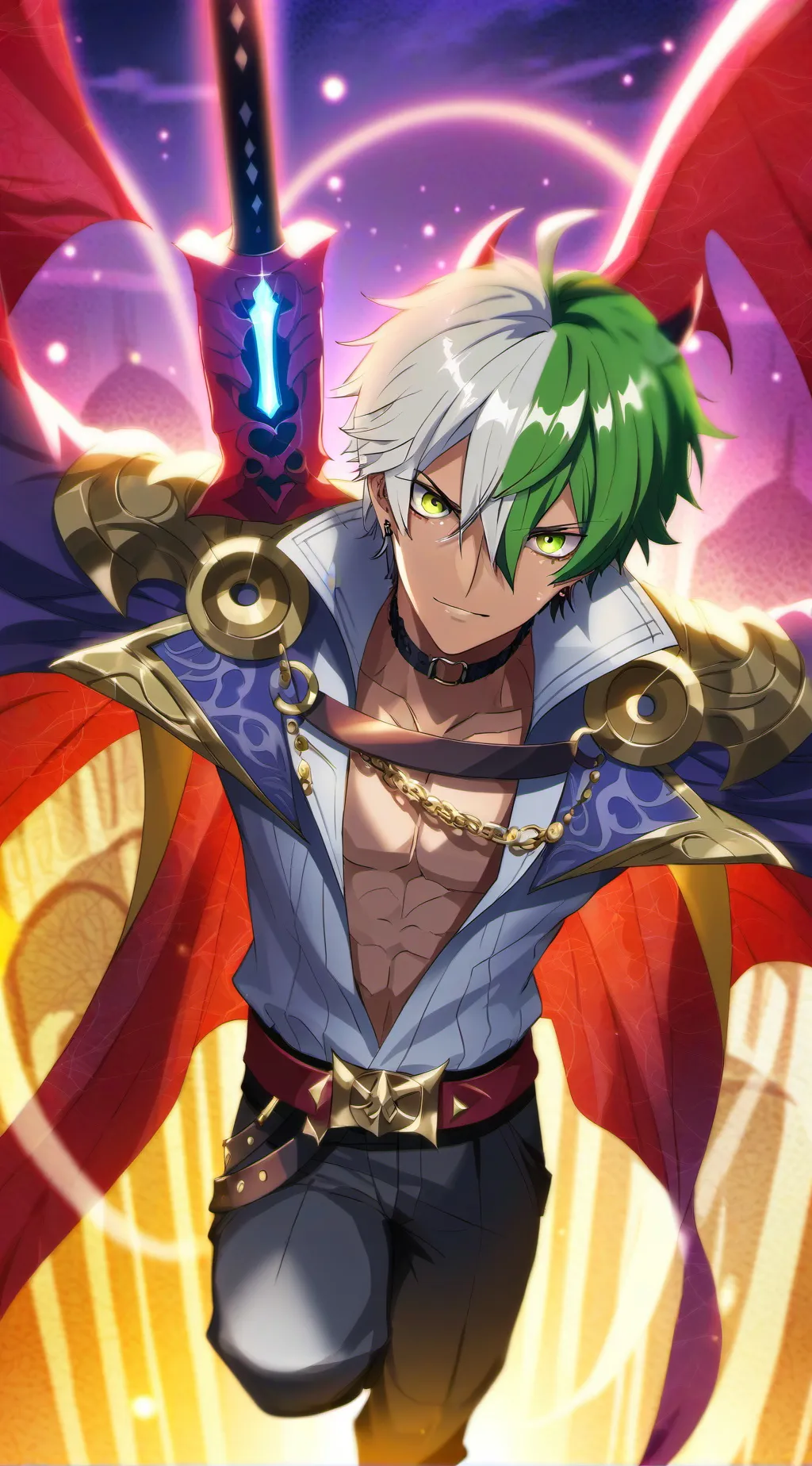 ai character: Jet Ryuto background