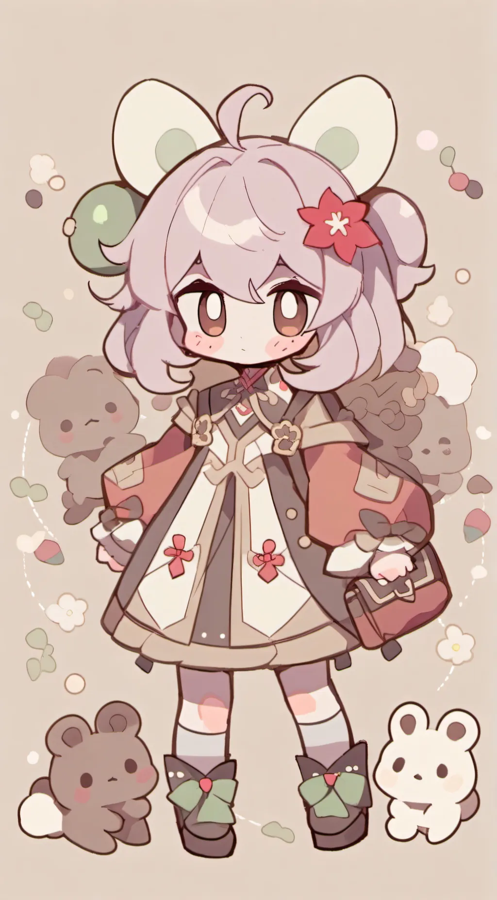 ai character: melody background