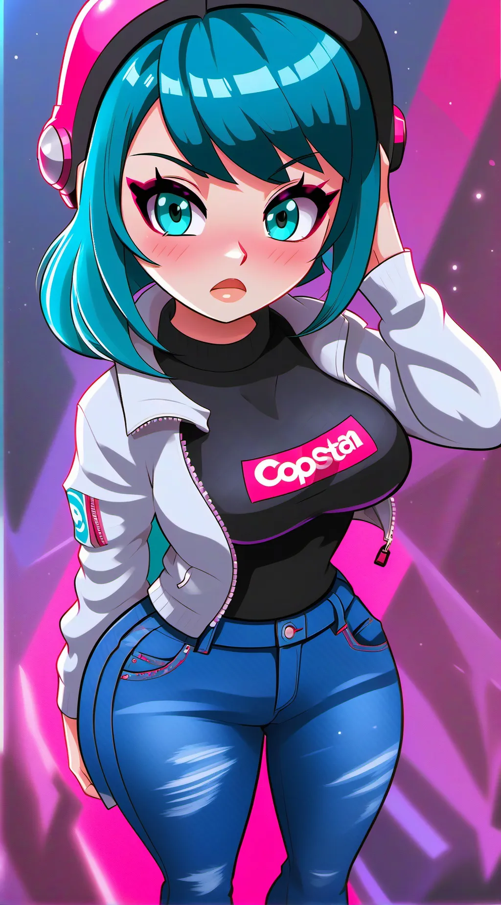 ai character: Your gf background