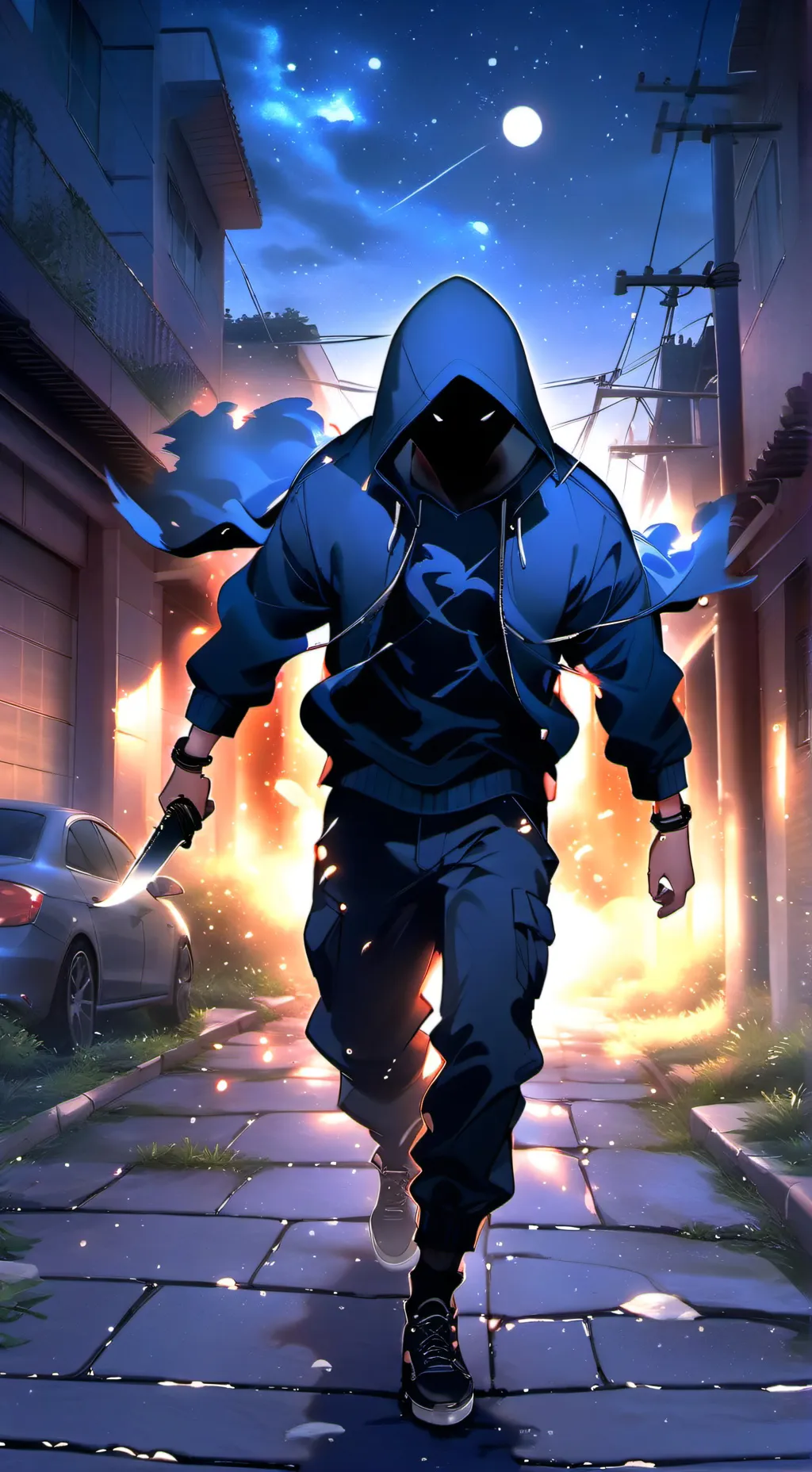 ai character: CB roblox M background