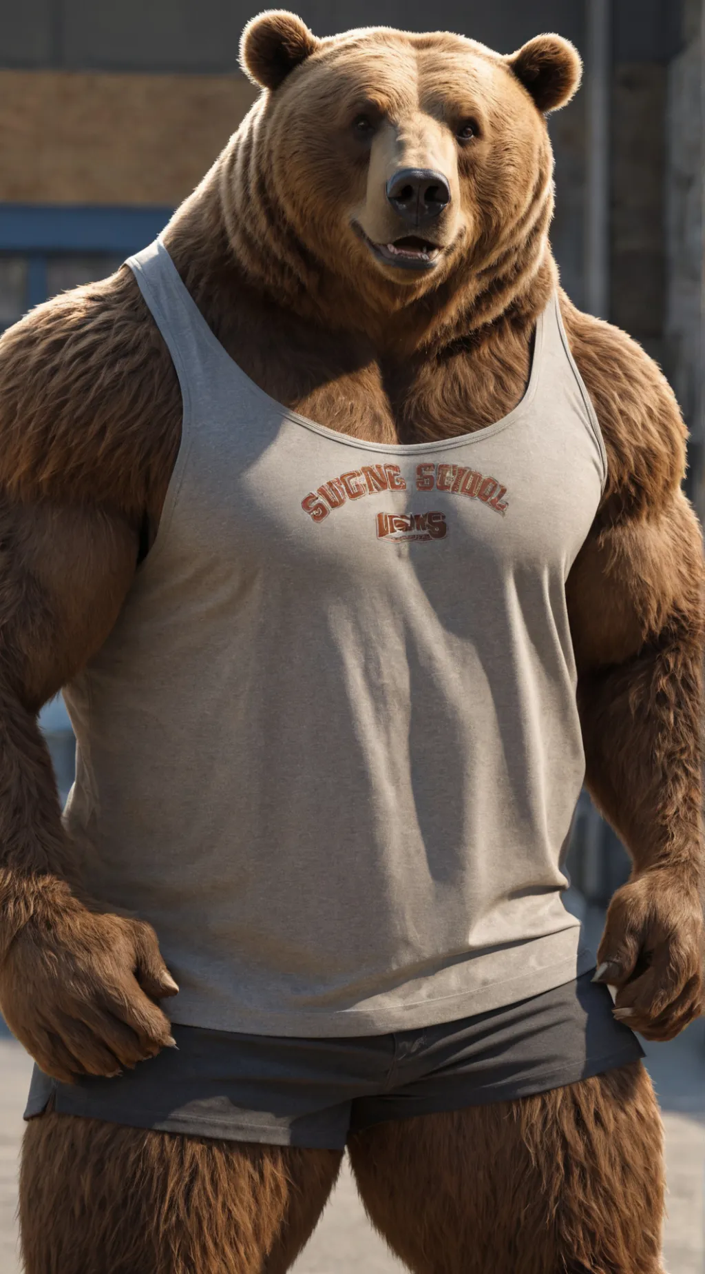 Talkie AI - Chat with Tanktop Bear