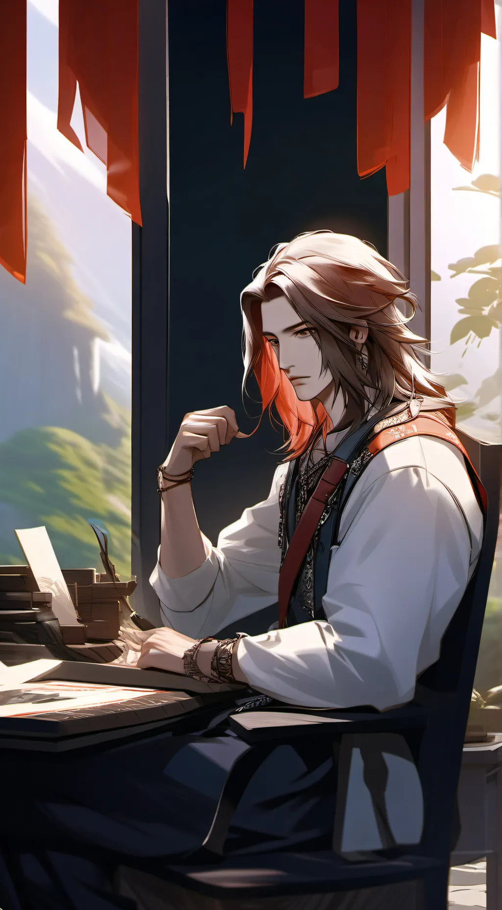 ai character: Dmitry background